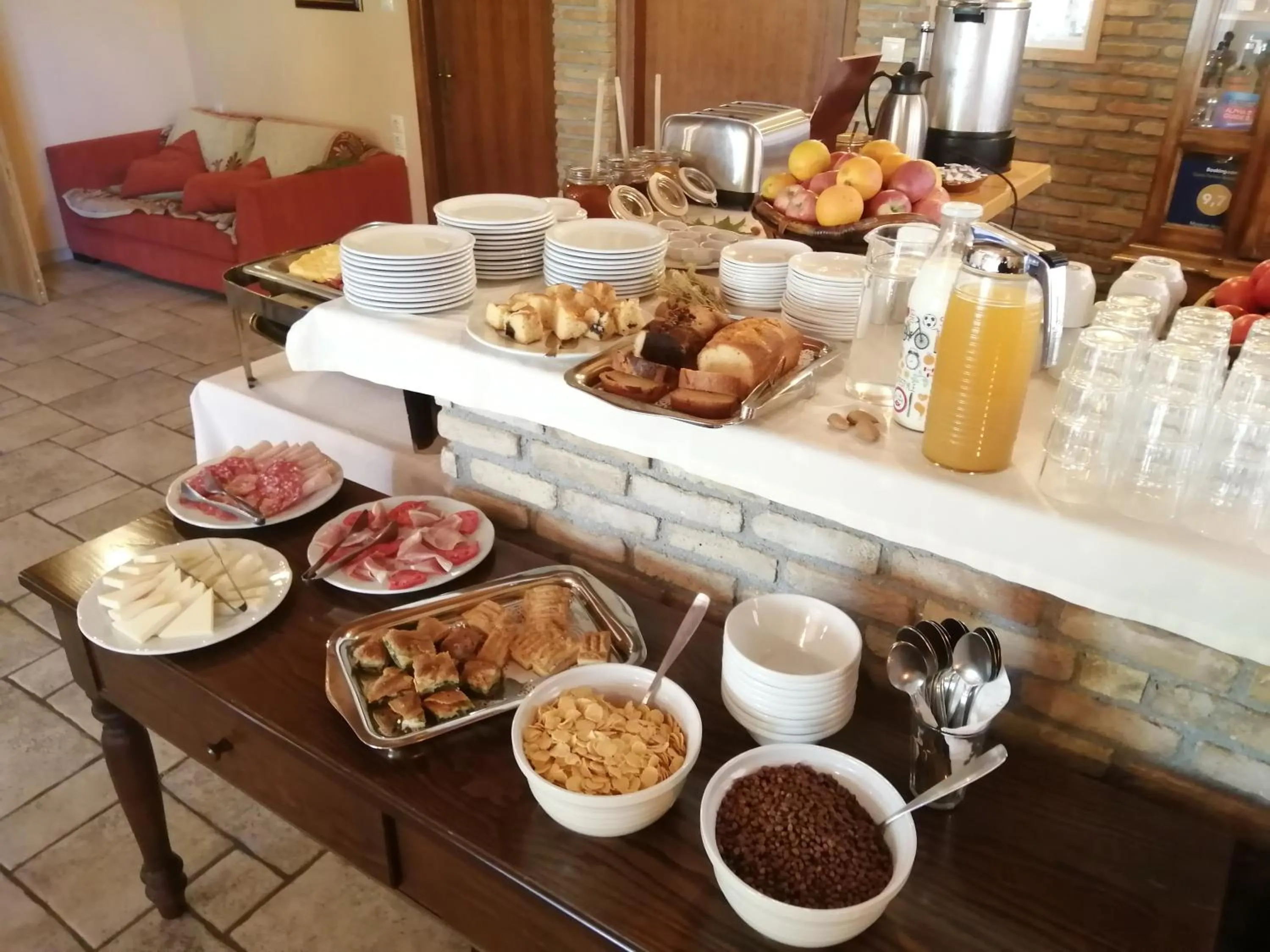 Breakfast in Mysaion Hotel