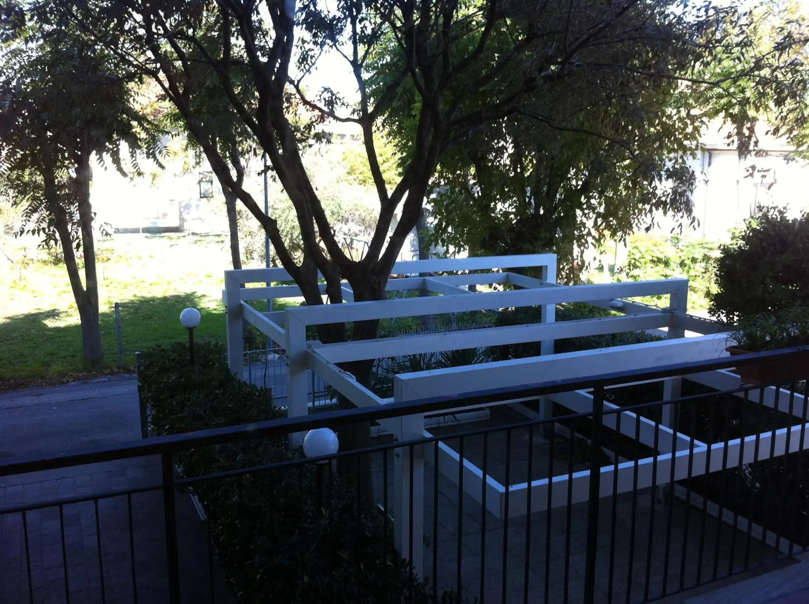 Garden in Hotel Viking