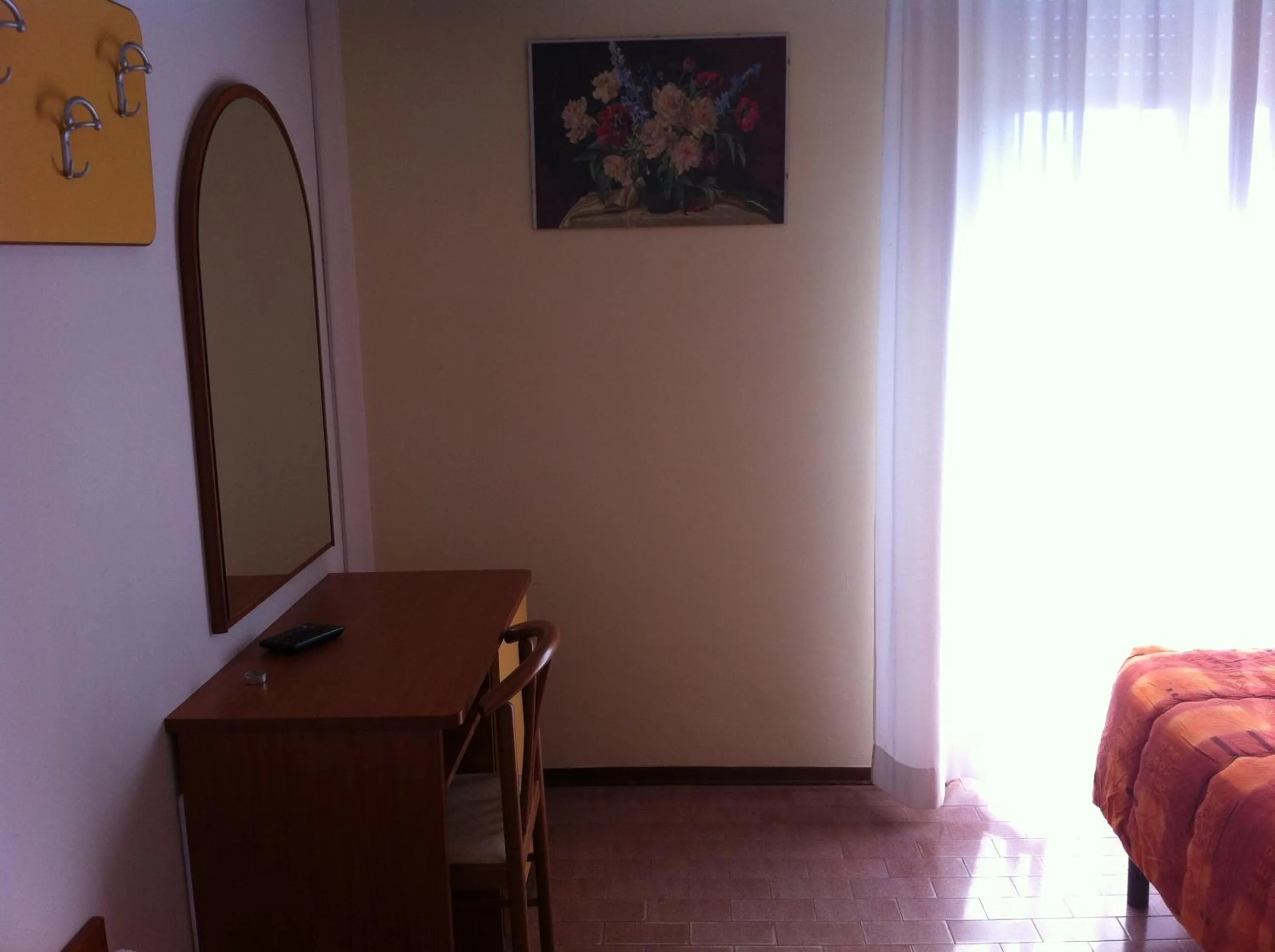 Decorative detail, Bed in Hotel Viking