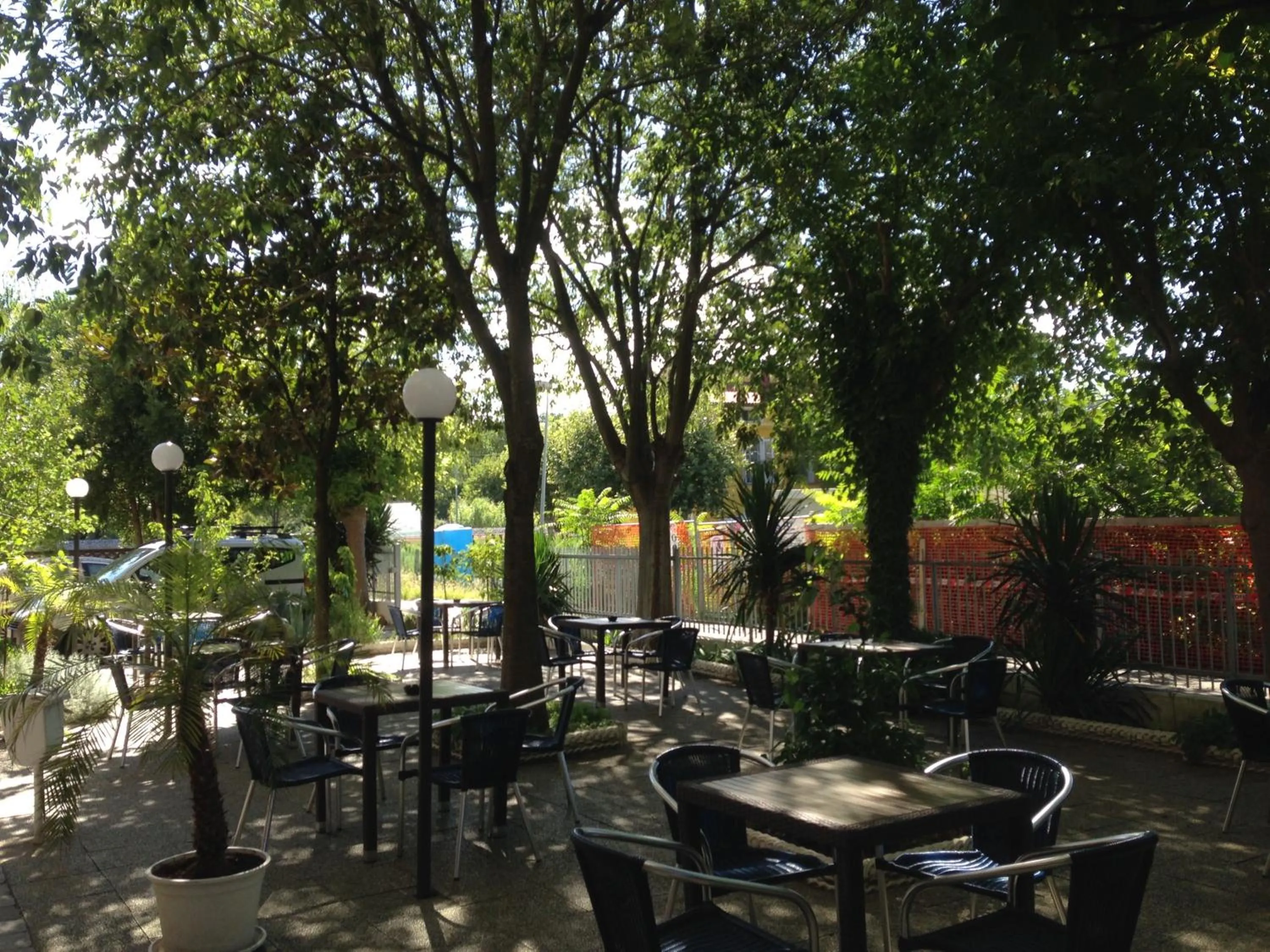 Garden in Hotel Viking