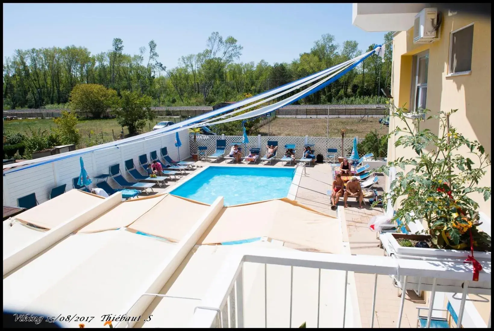 Swimming pool, Pool View in Hotel Viking