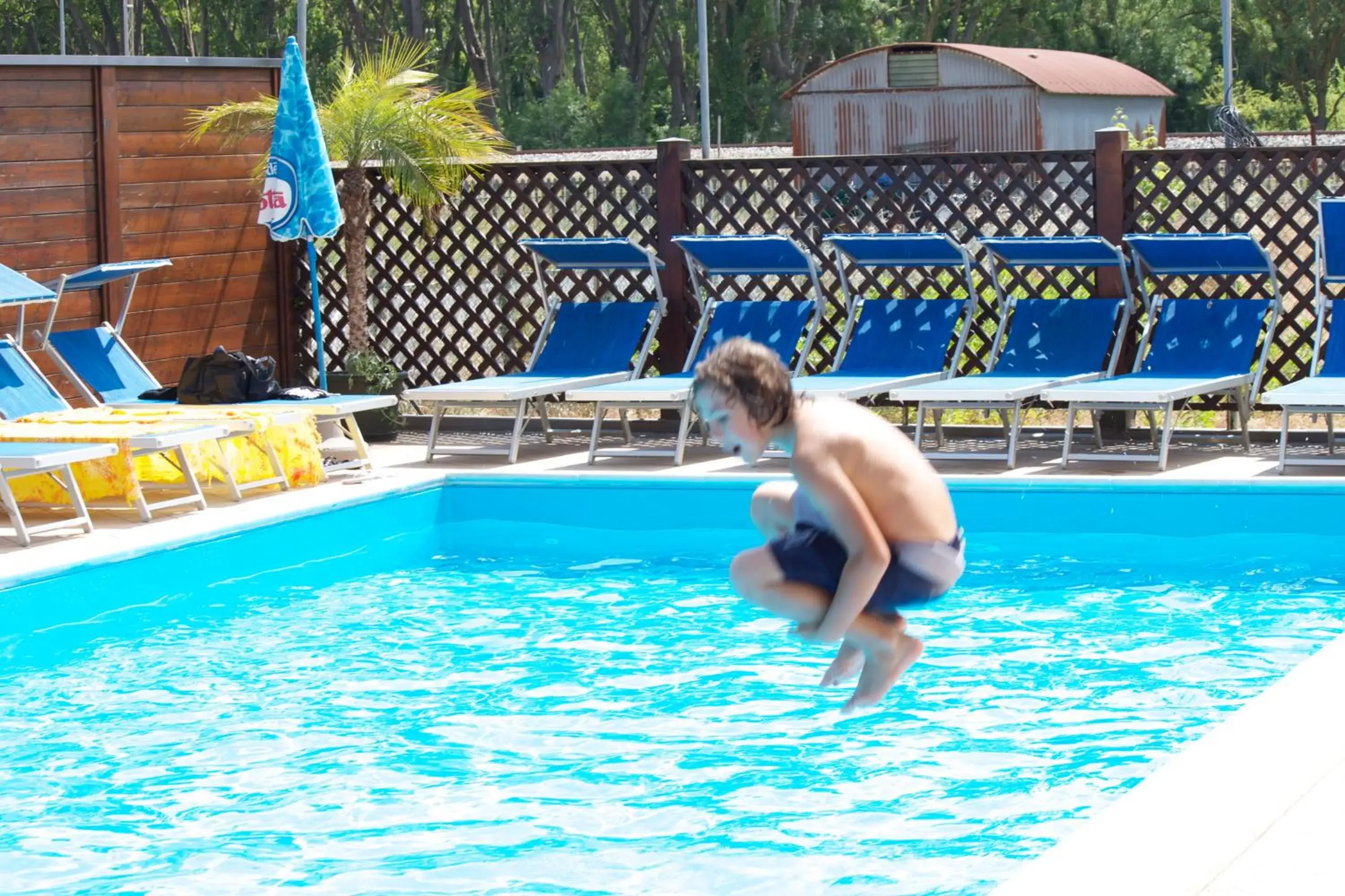 Swimming Pool in Hotel Viking