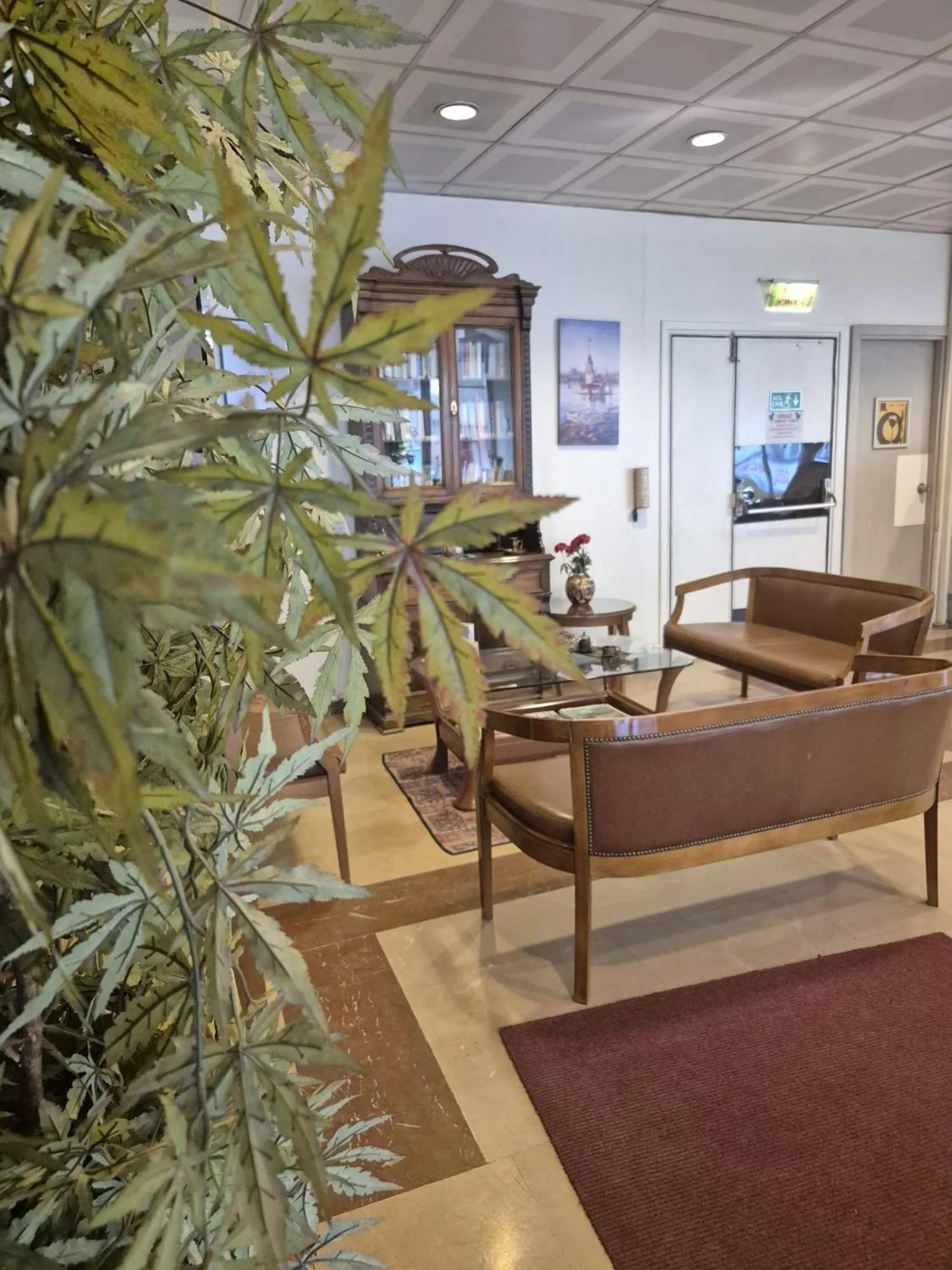 Seating area in Haydarpasa Hotel