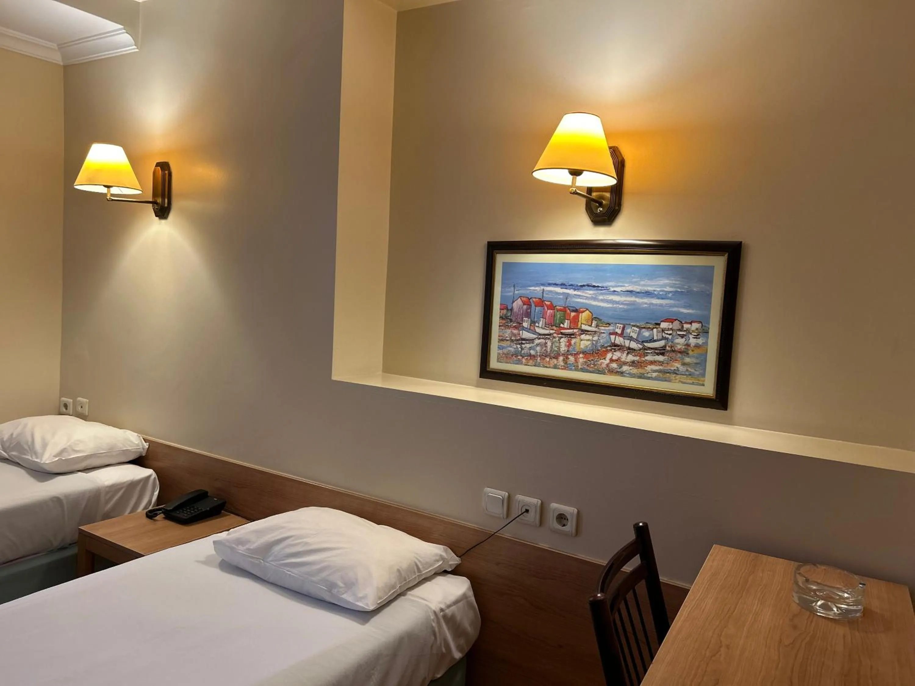 Bed in Haydarpasa Hotel