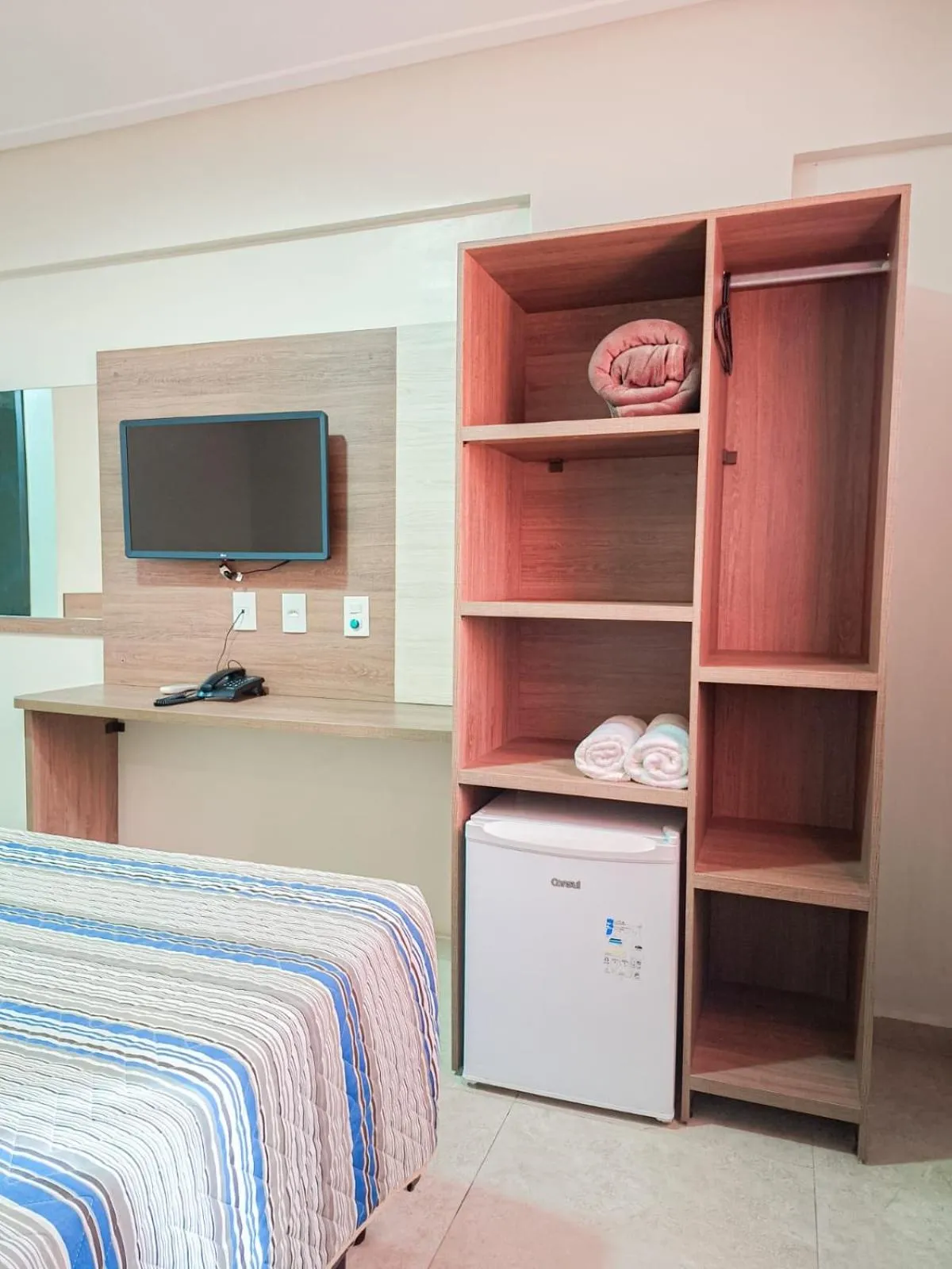 Bed in Hotel Guarumar