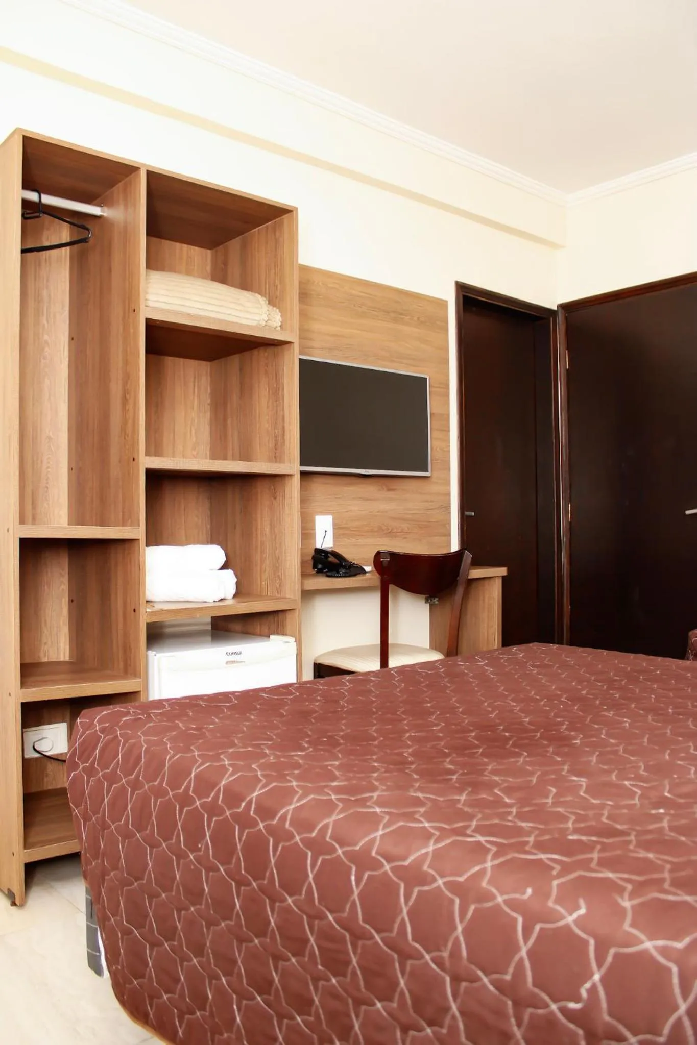 Bed in Hotel Guarumar