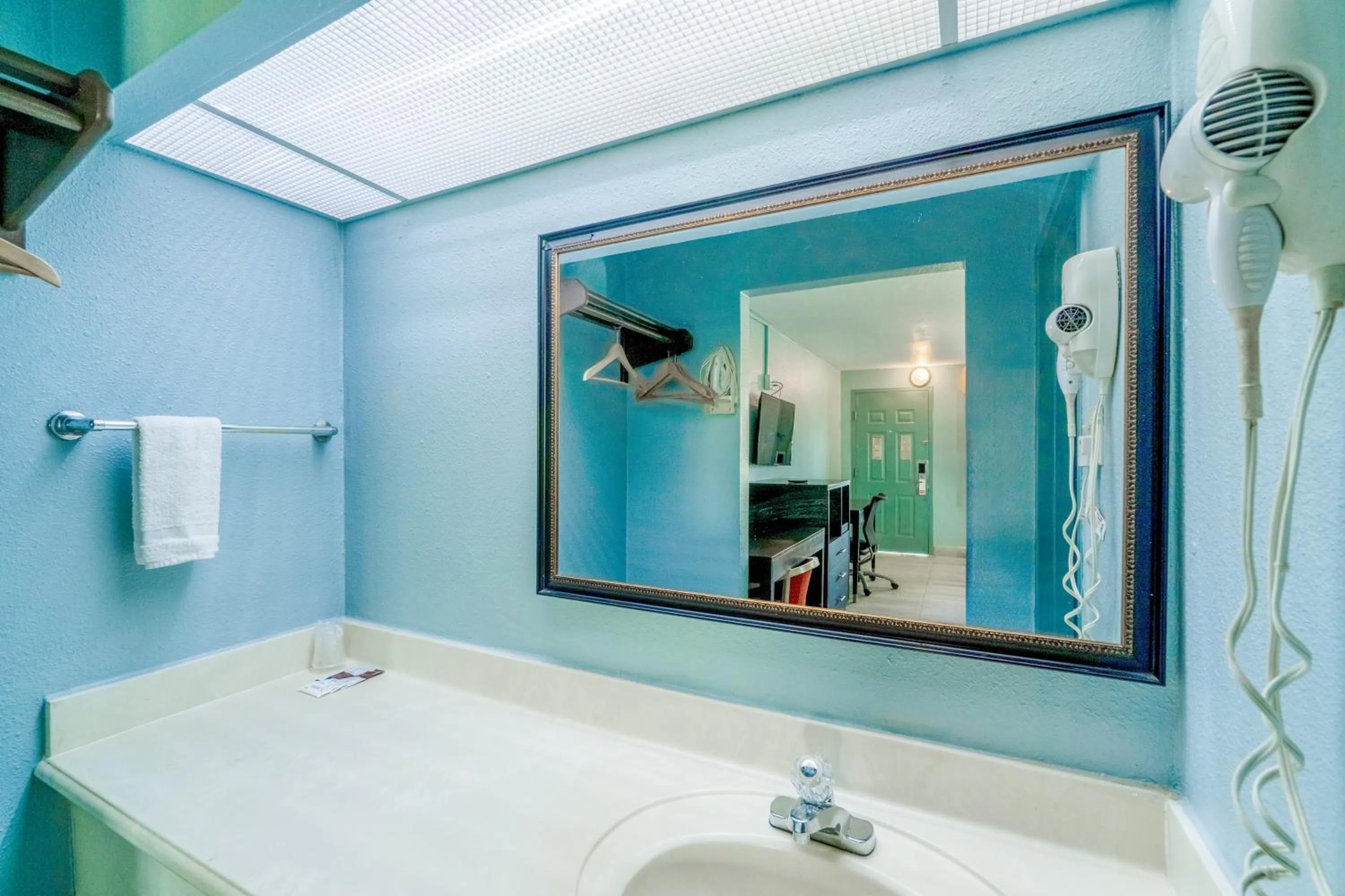 Bathroom in Lone Star Inn & Suites by OYO Harlingen TX