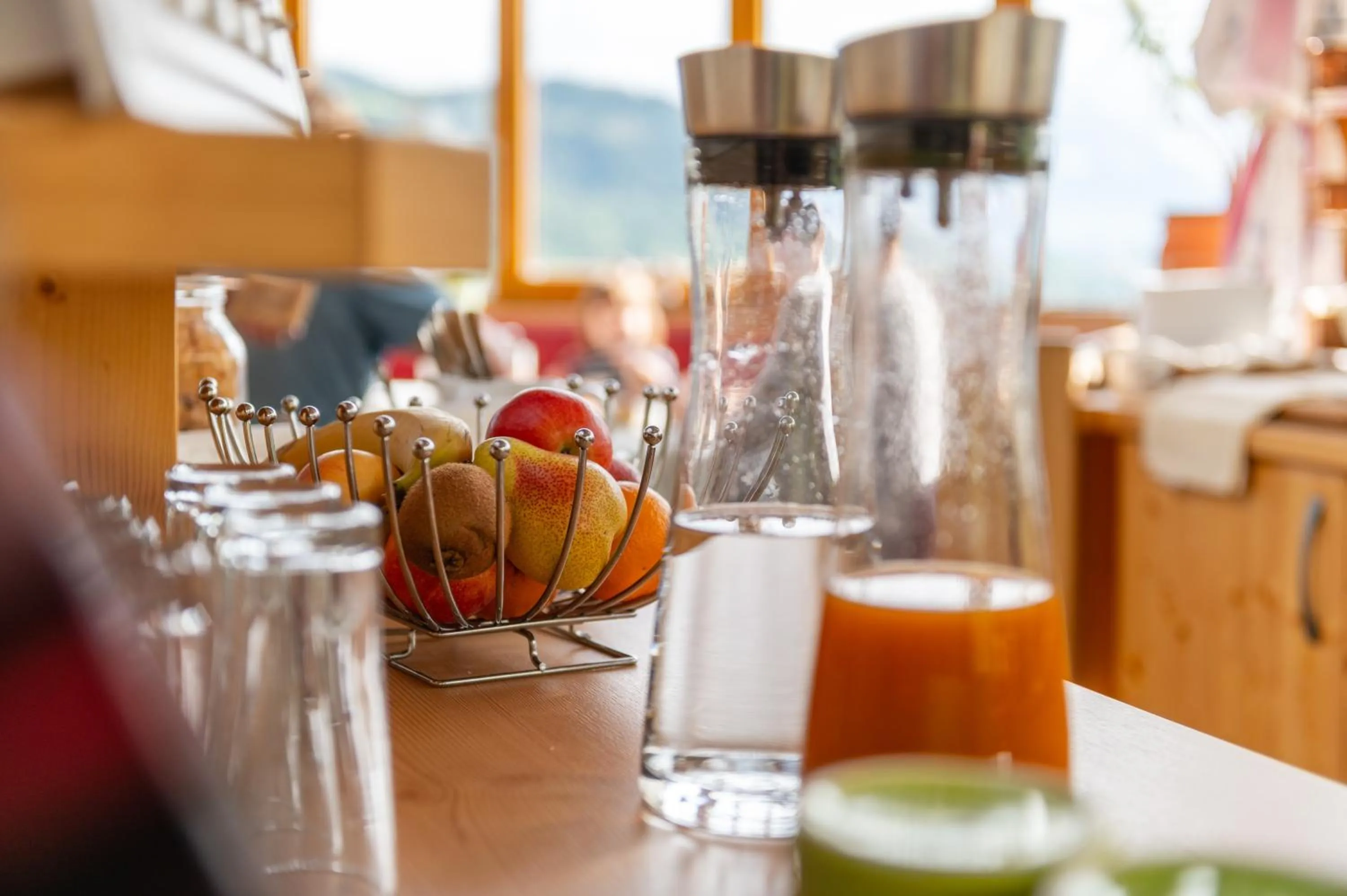 Restaurant/places to eat in Panoramahotel Stocker