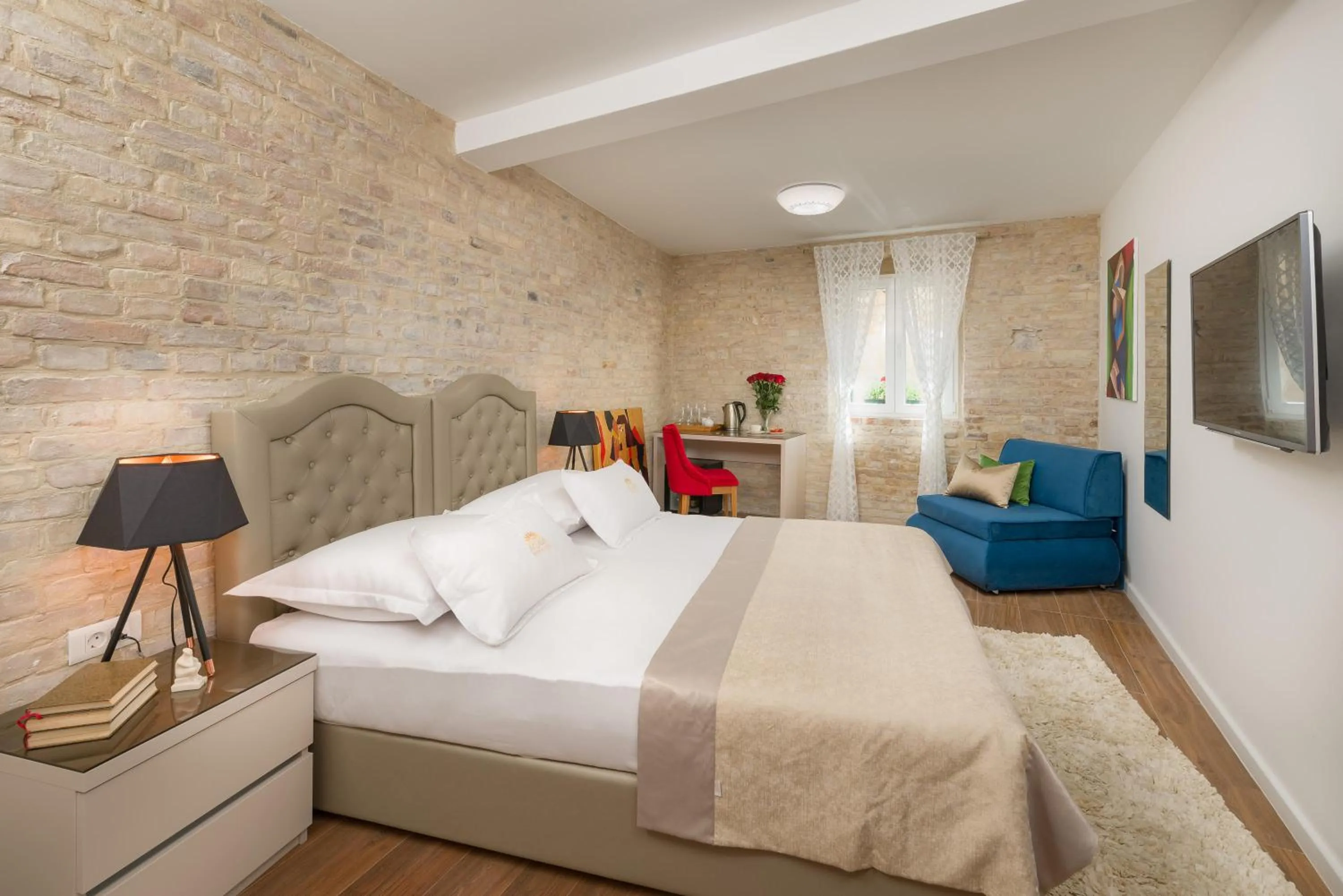 Photo of the whole room, Bed in Agava Lux Rooms&Pool