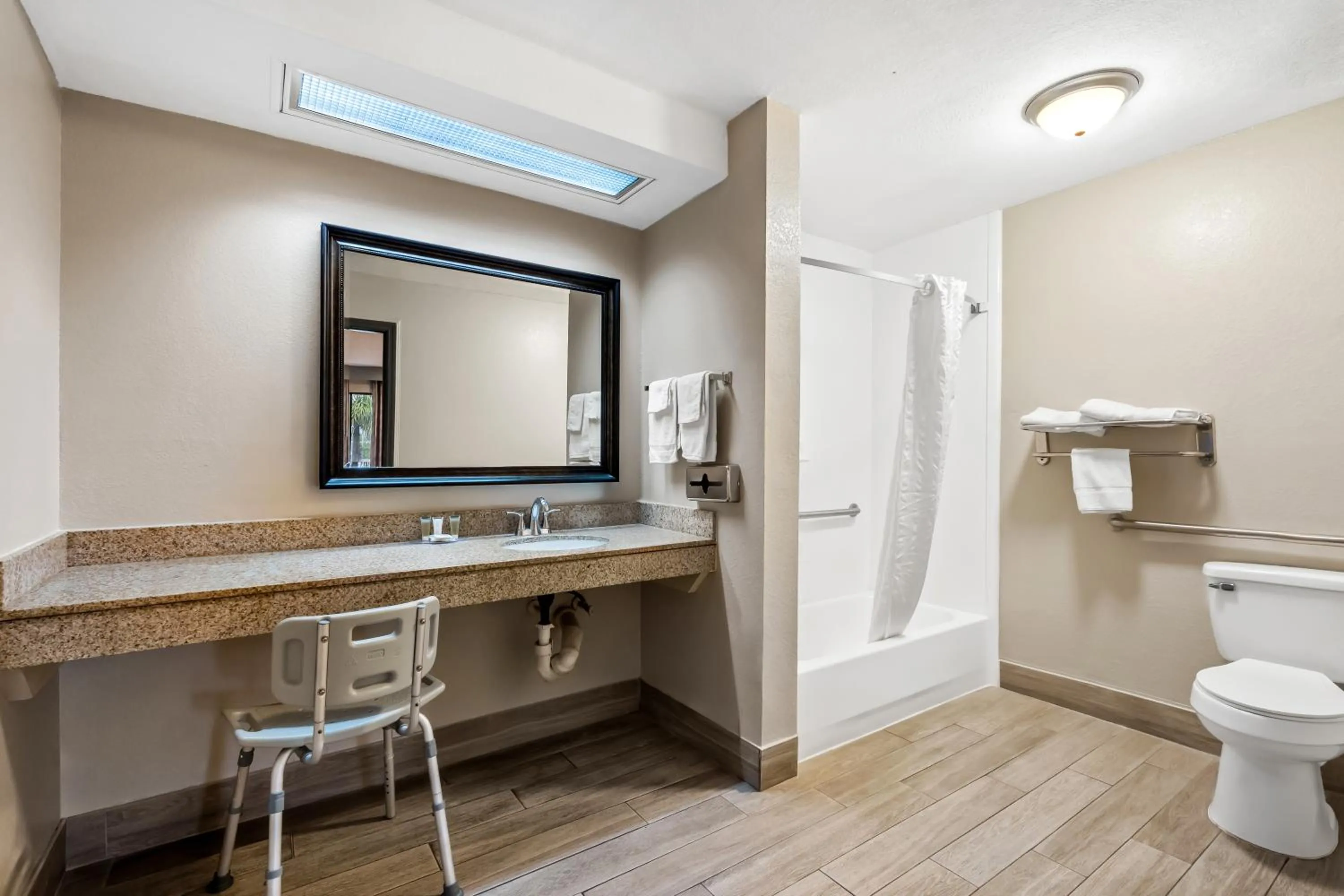 Shower in Days Inn by Wyndham Bainbridge