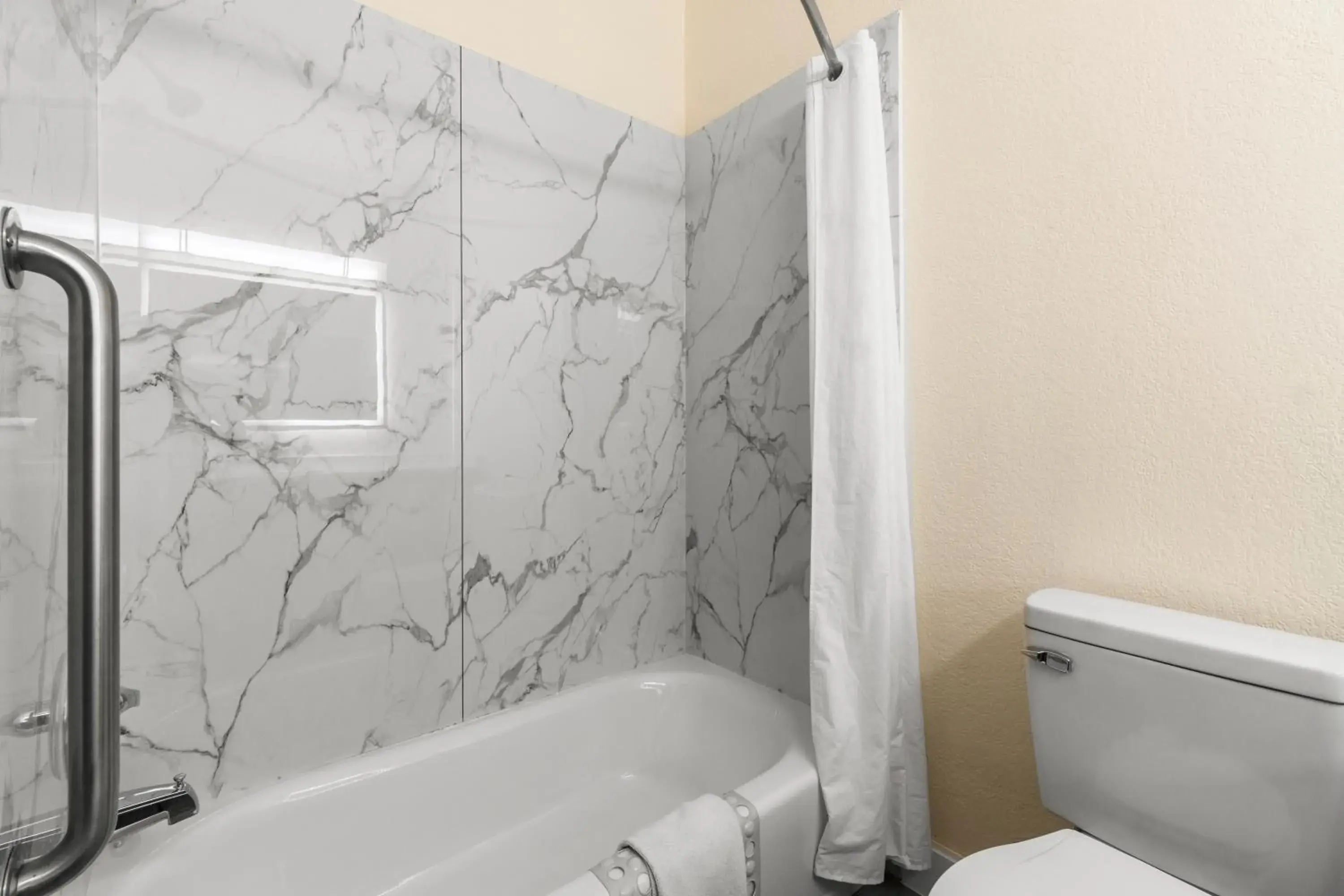 Bathroom in Americas Best Value Inn & Suites-Livingston Bathroom in Americas Best Value Inn & Suites-Livingston