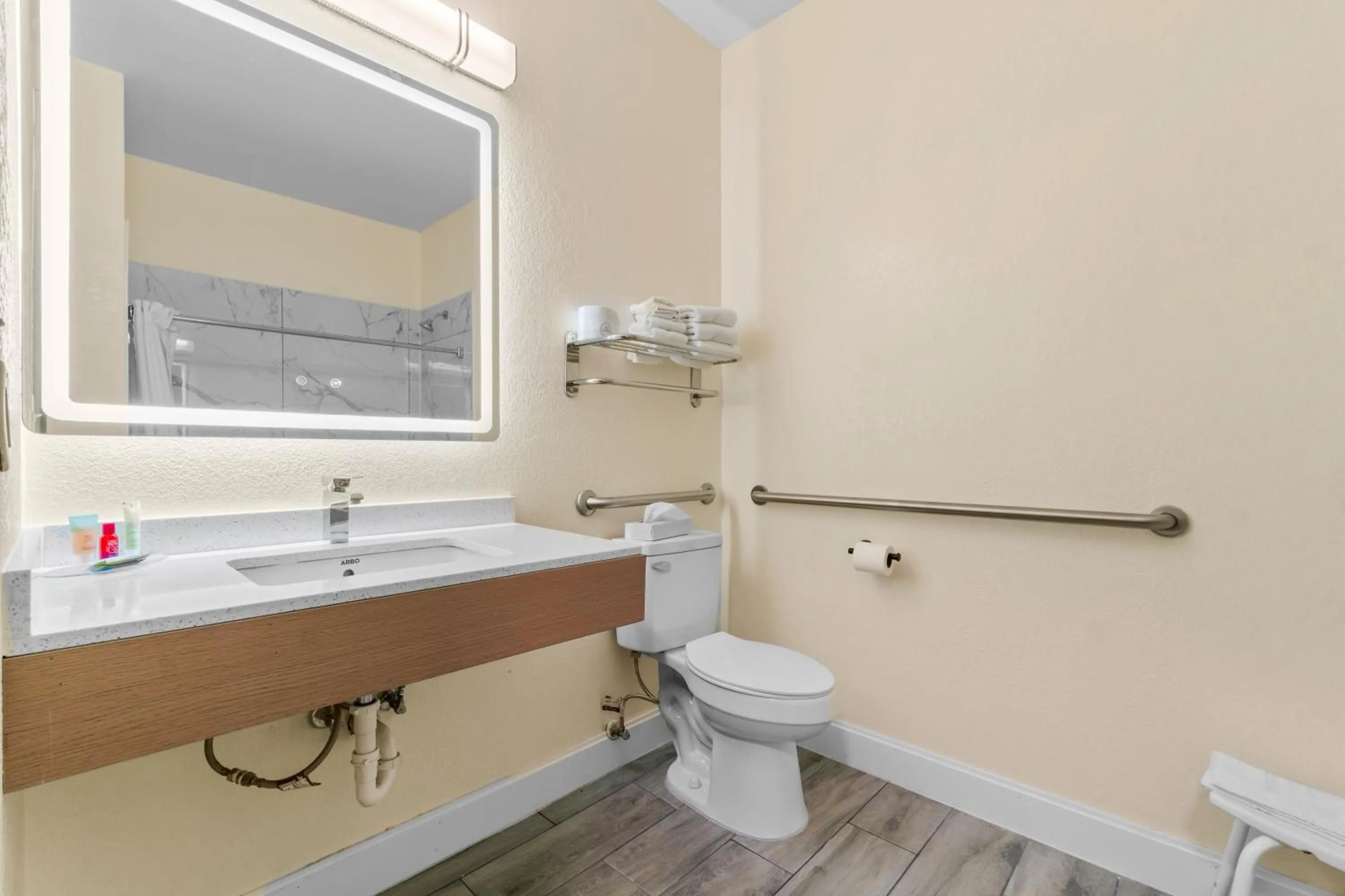 Toilet in Americas Best Value Inn & Suites-Livingston