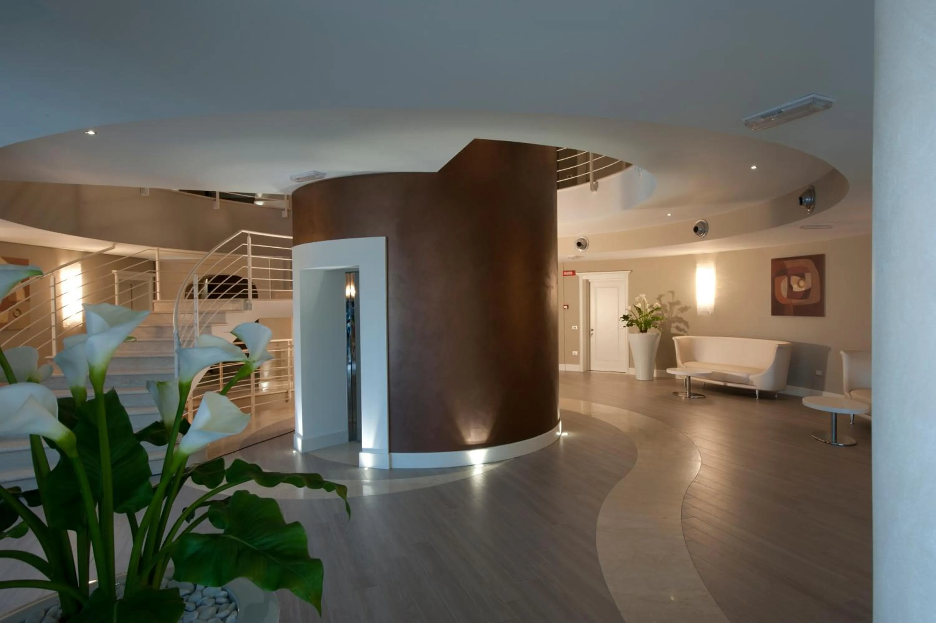 Lobby or reception in Hotel Morgana