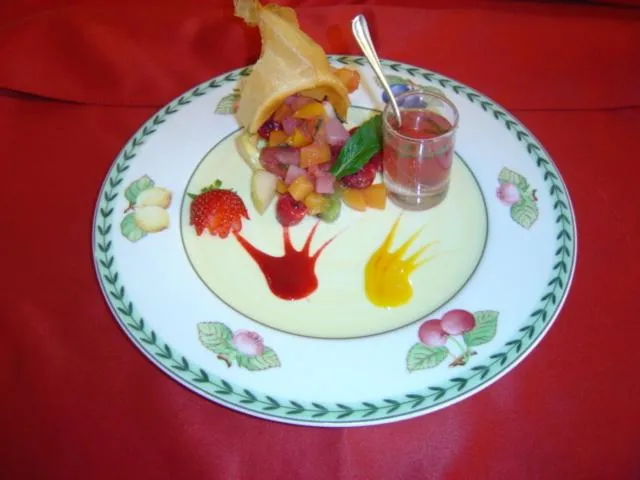 Food and drinks in Logis Hôtel Restaurant La Boule d'Or