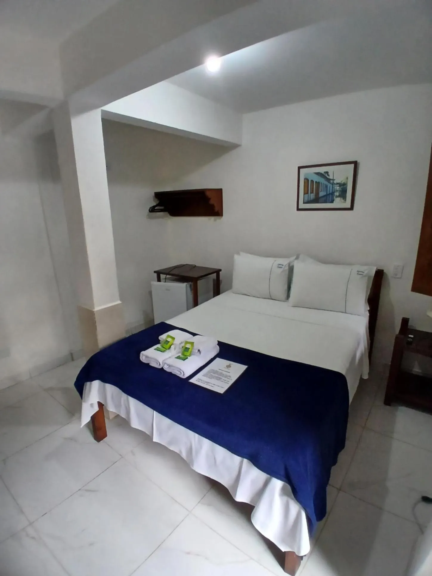 Bed in Pousada Marendaz