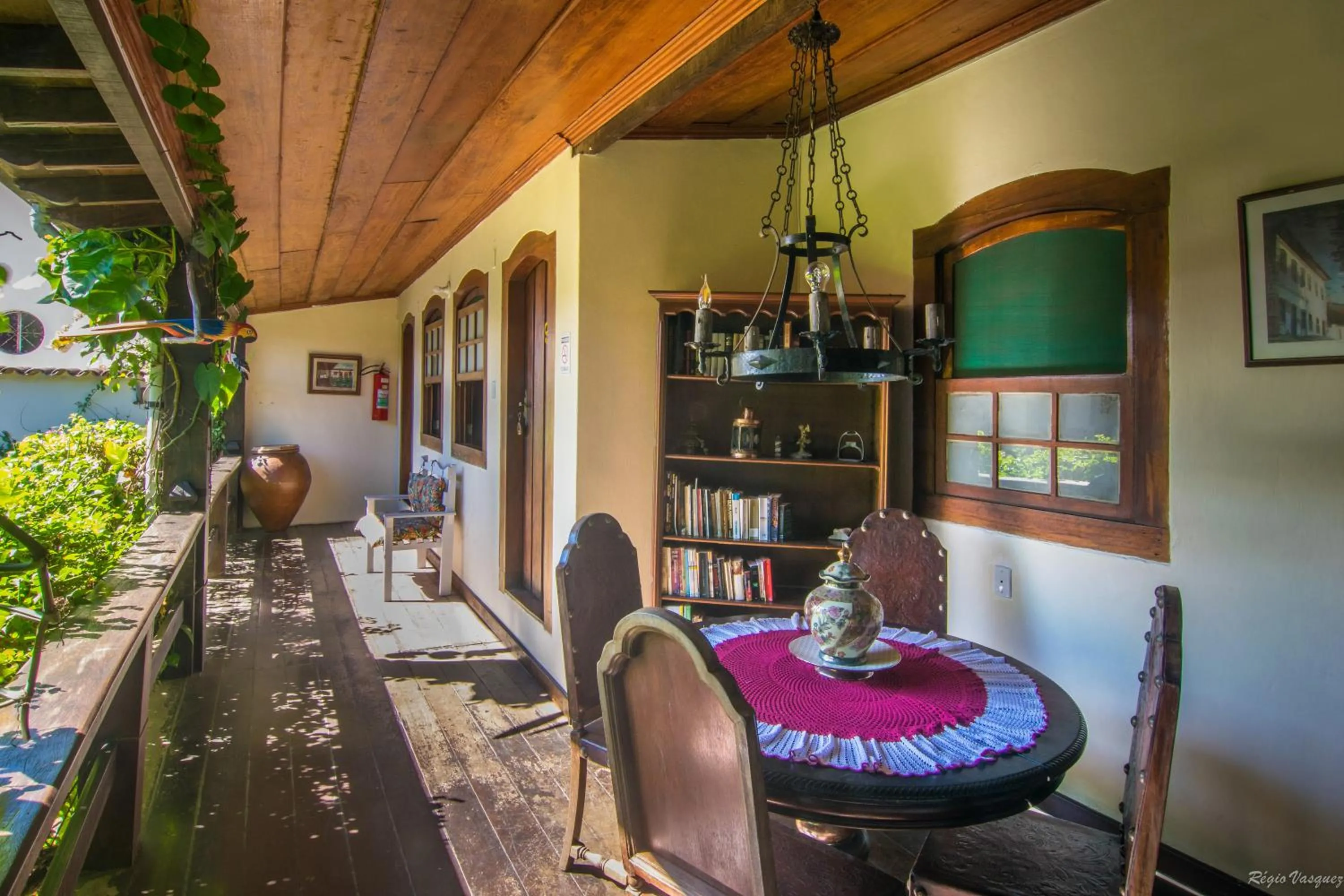 Living room in Pousada Marendaz