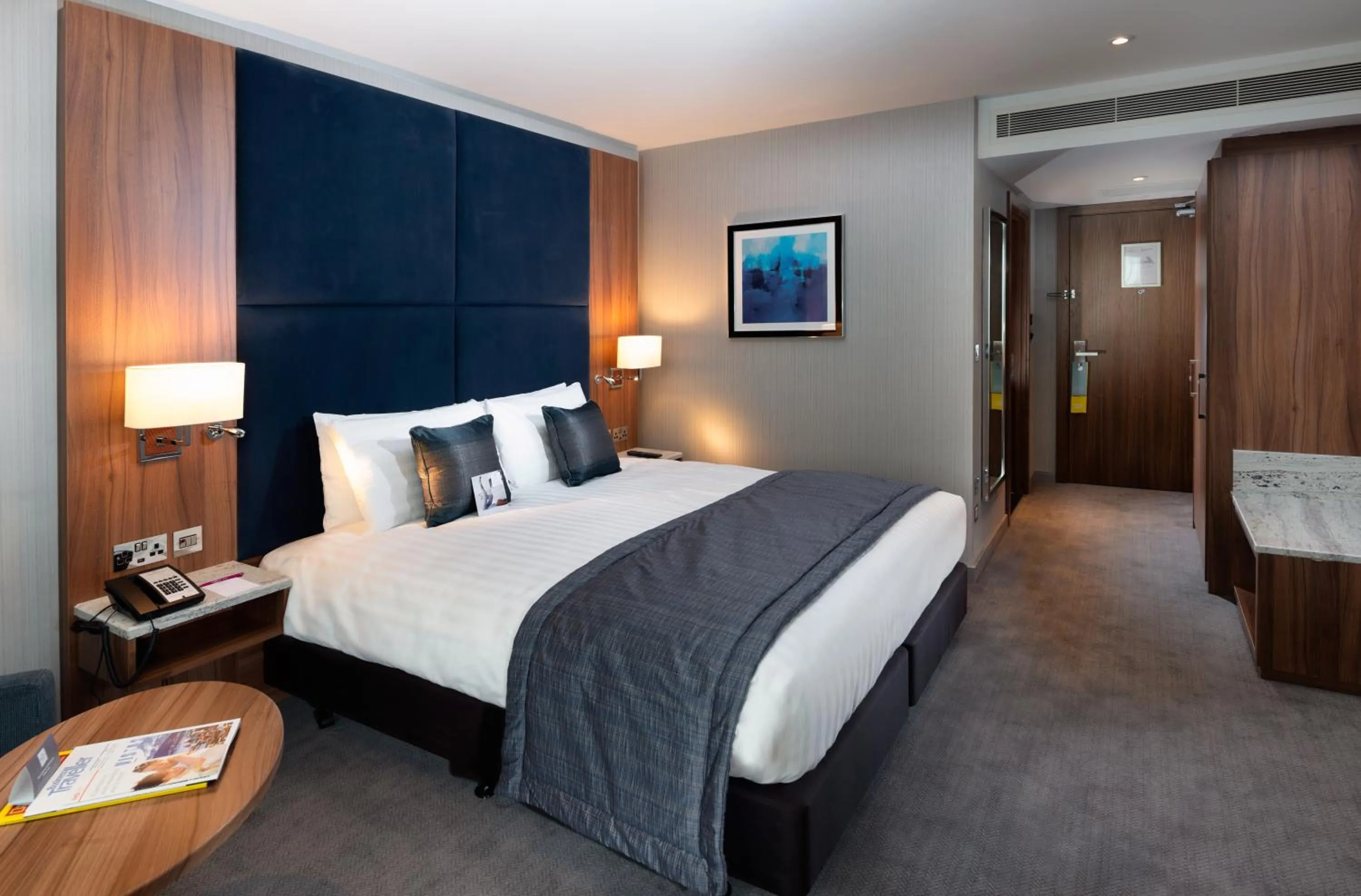 Bedroom, Bed in Crowne Plaza London Heathrow T4 by IHG