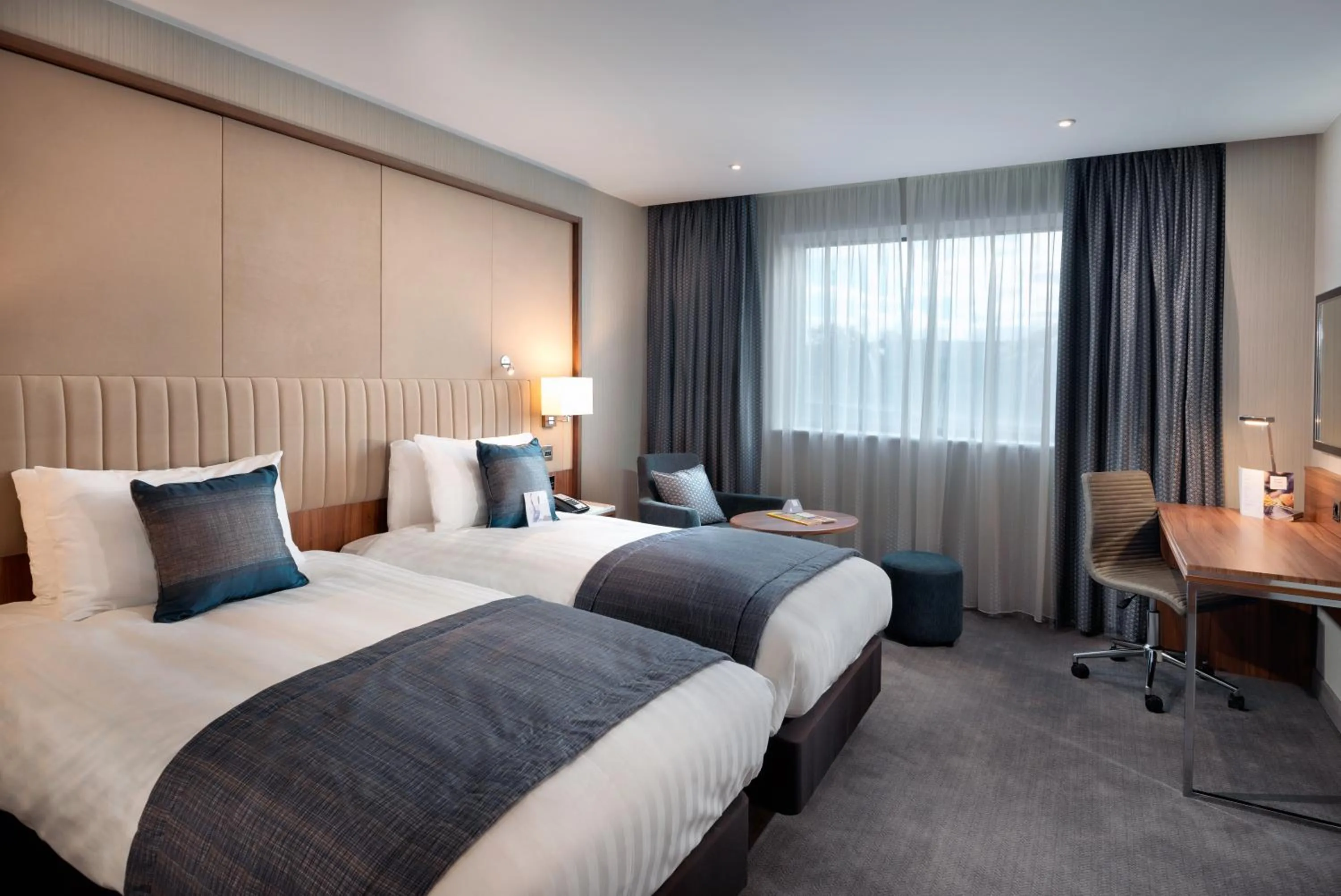 Bed in Crowne Plaza London Heathrow T4 by IHG