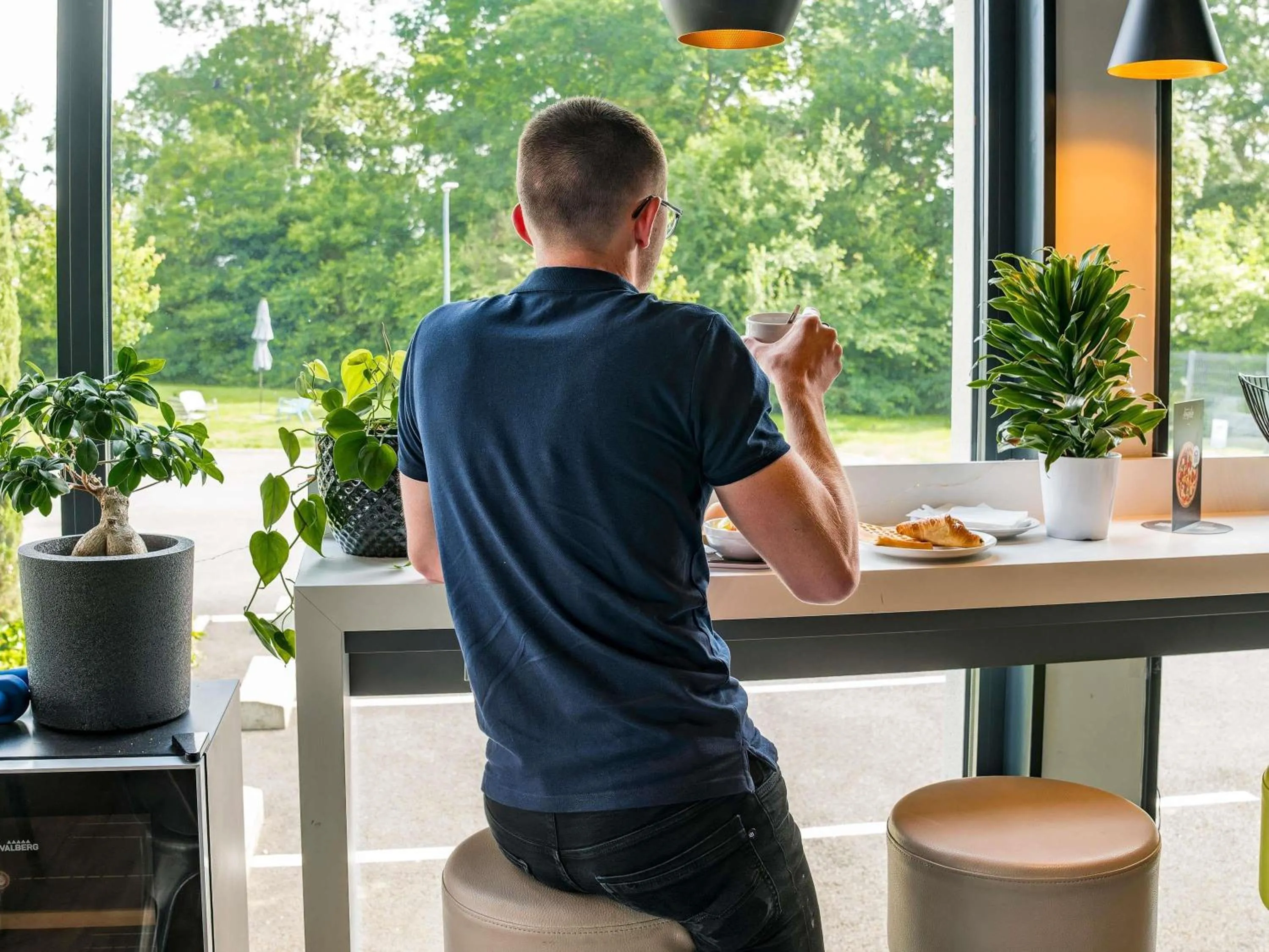 Breakfast in ibis Budget Mâcon Crêches