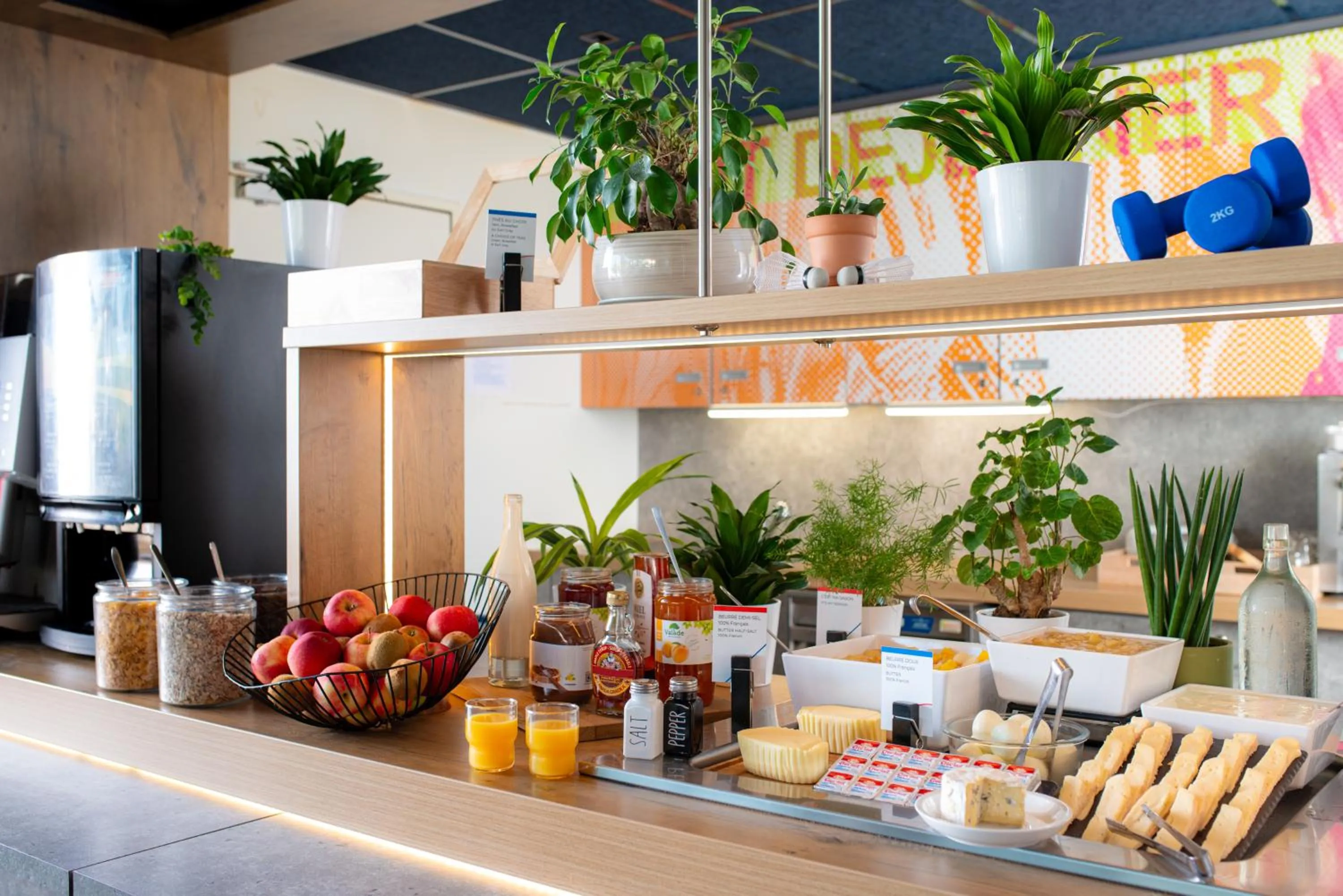 Breakfast in ibis Budget Mâcon Crêches