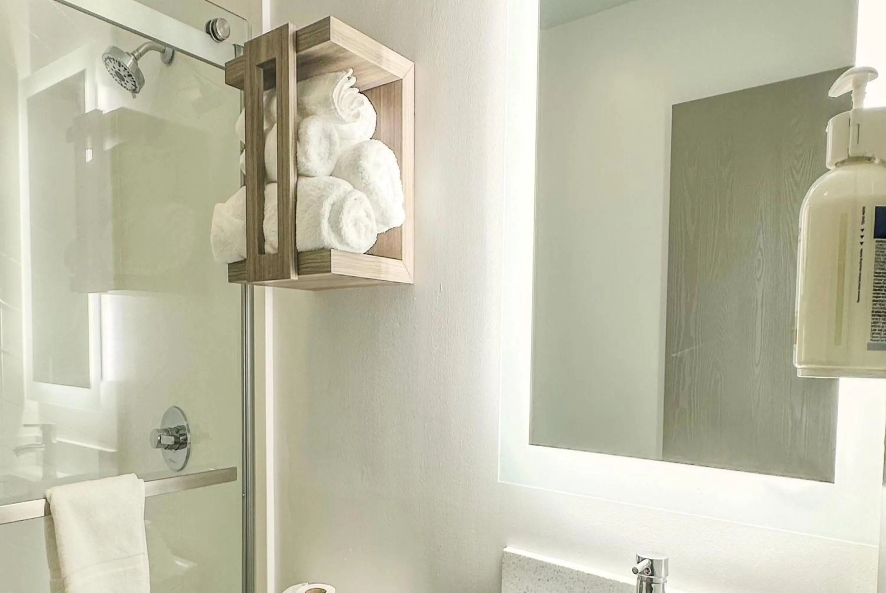 Bathroom in Baymont by Wyndham Henrietta - Rochester