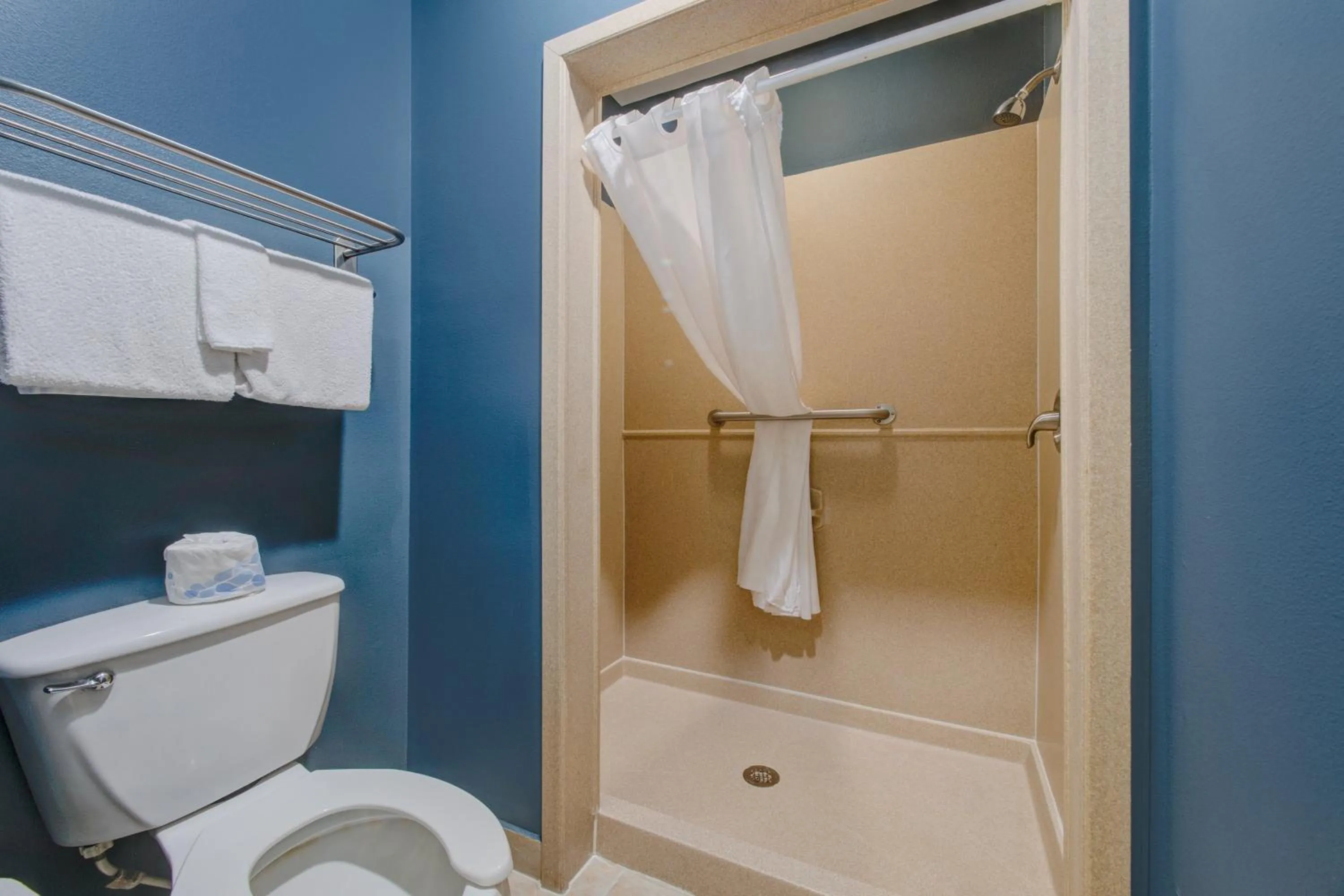 Bathroom in Weslaco Inn by Capital O Near Mercedes