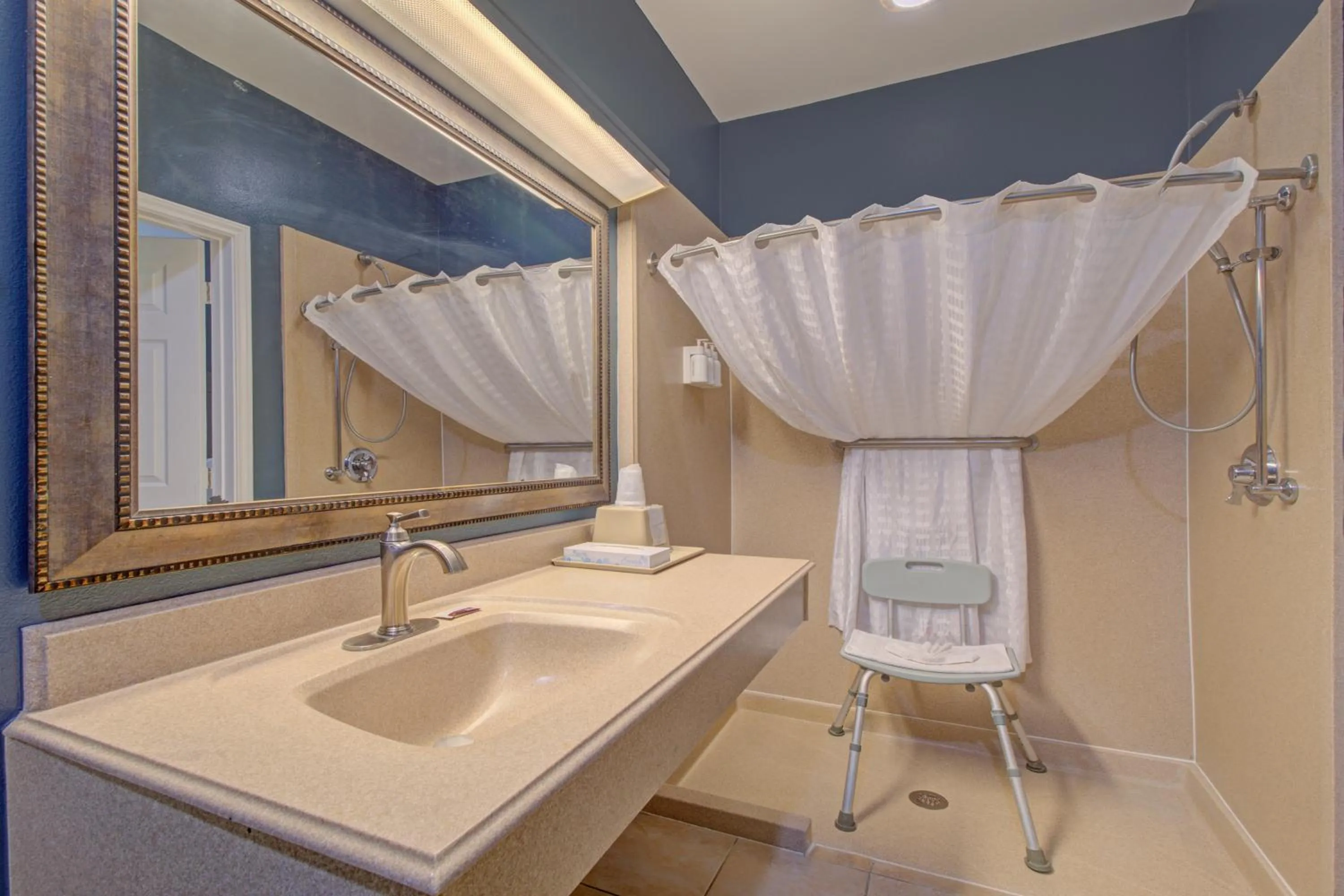 Bathroom in Weslaco Inn by Capital O Near Mercedes