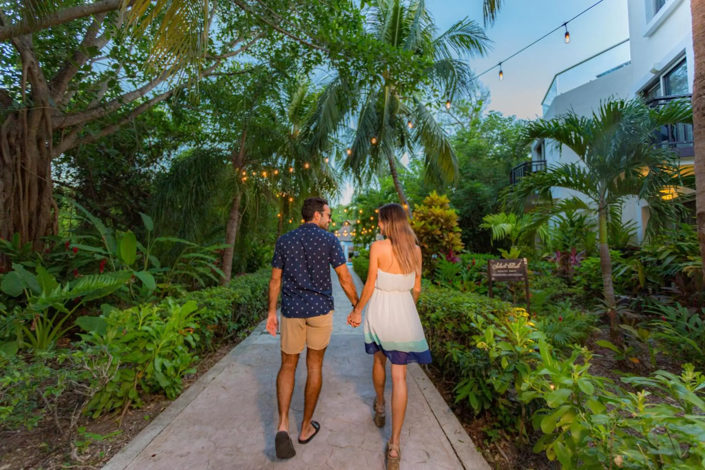 Garden view in Select Club at Sandos Caracol All Inclusive - Adults Only Area Garden view in Select Club at Sandos Caracol All Inclusive - Adults Only Area