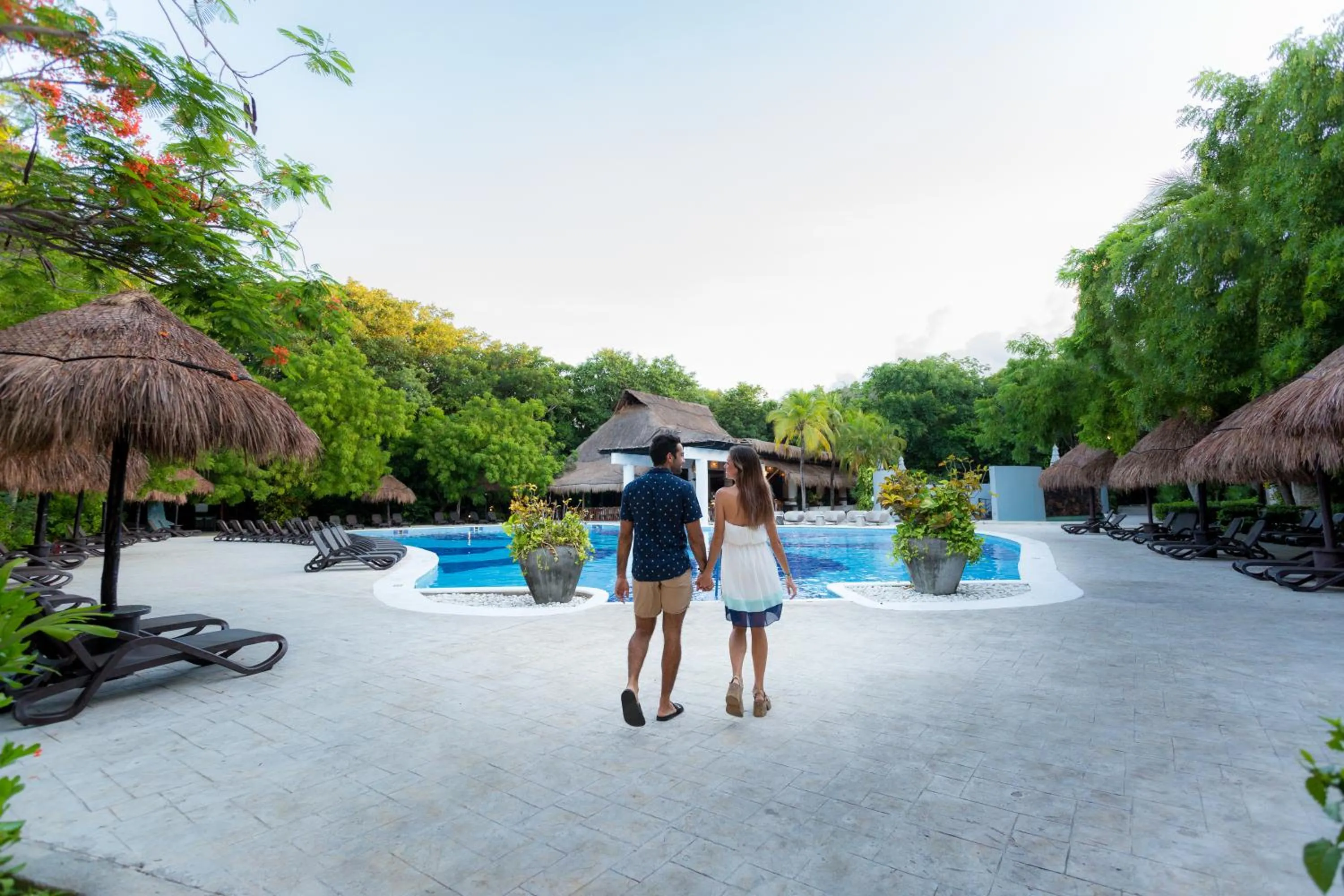 Swimming pool in Select Club at Sandos Caracol All Inclusive - Adults Only Area