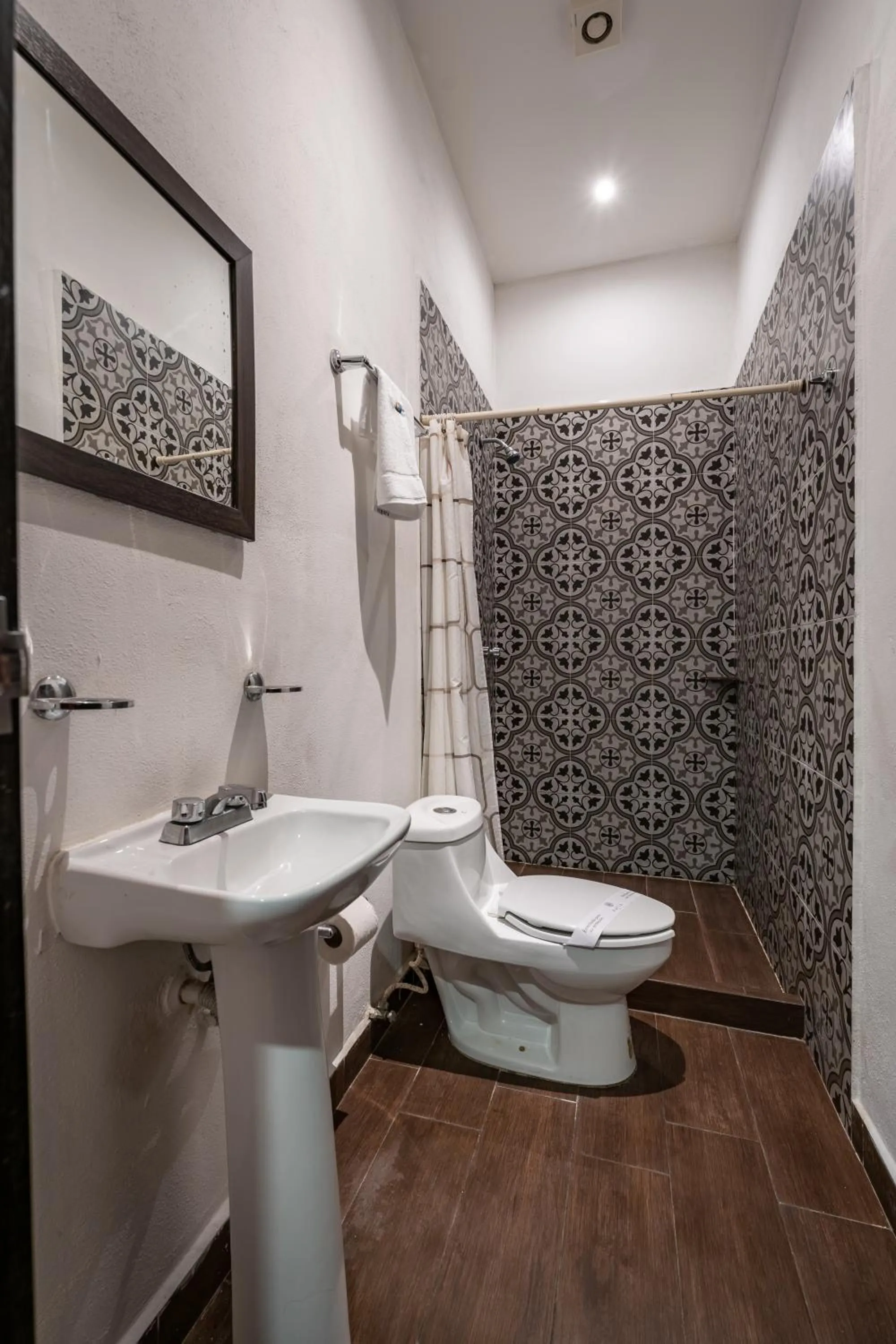 Bathroom in Hotel Santiago