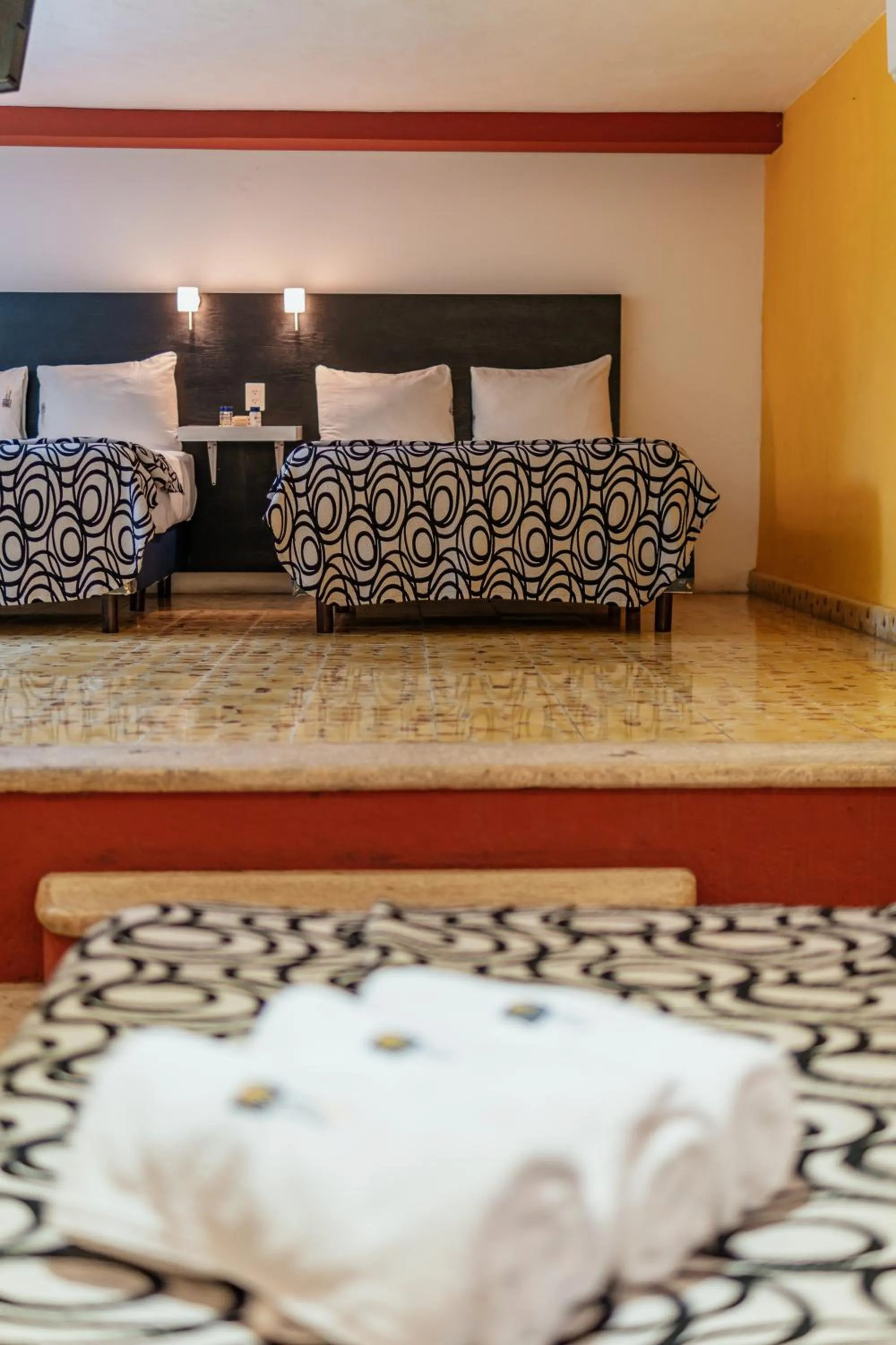 Photo of the whole room, Bed in Hotel Santiago