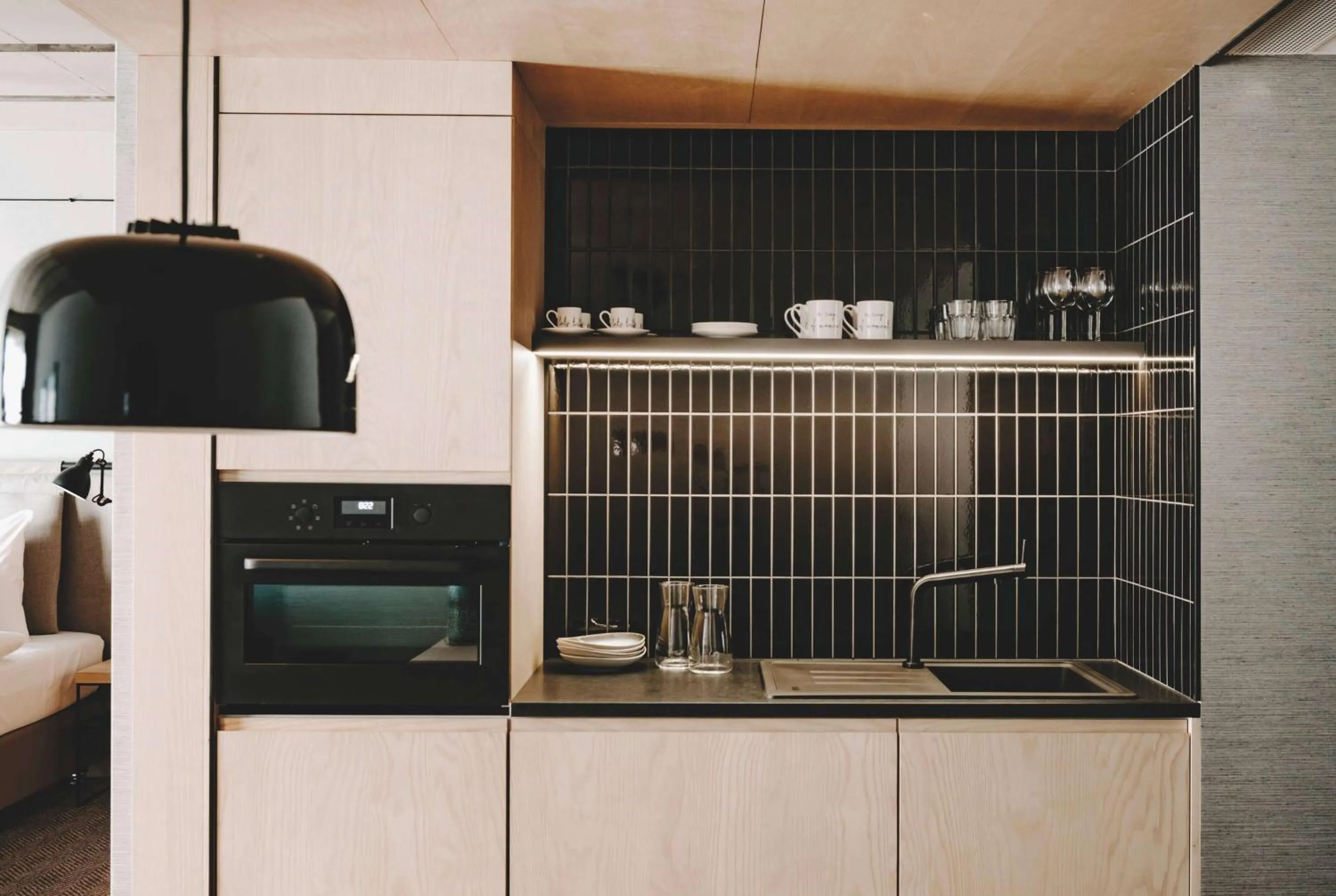 Kitchen or kitchenette in Vienna House by Wyndham Mokotow Warsaw