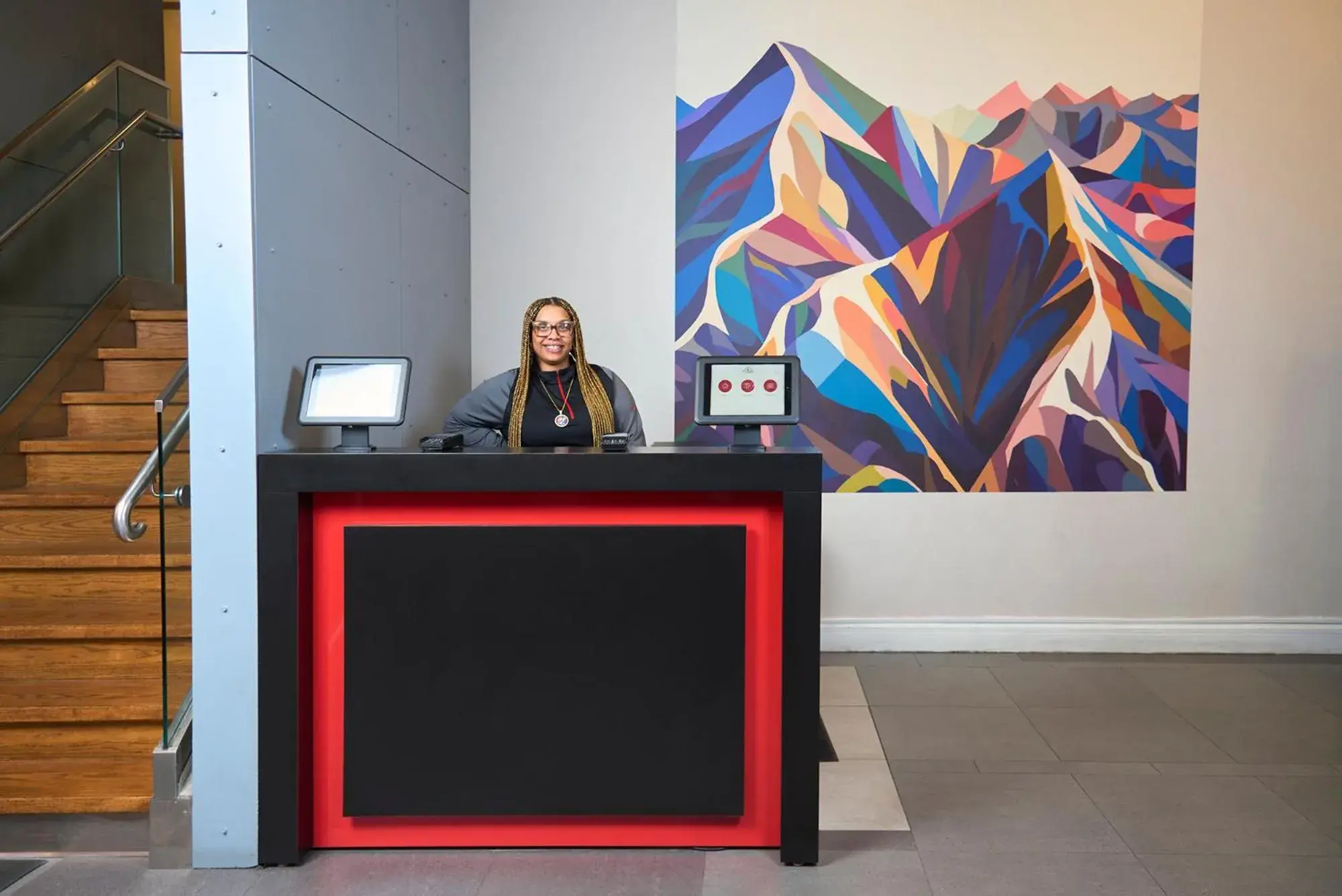 Property building in The Lodge Red Hook Property building in The Lodge Red Hook