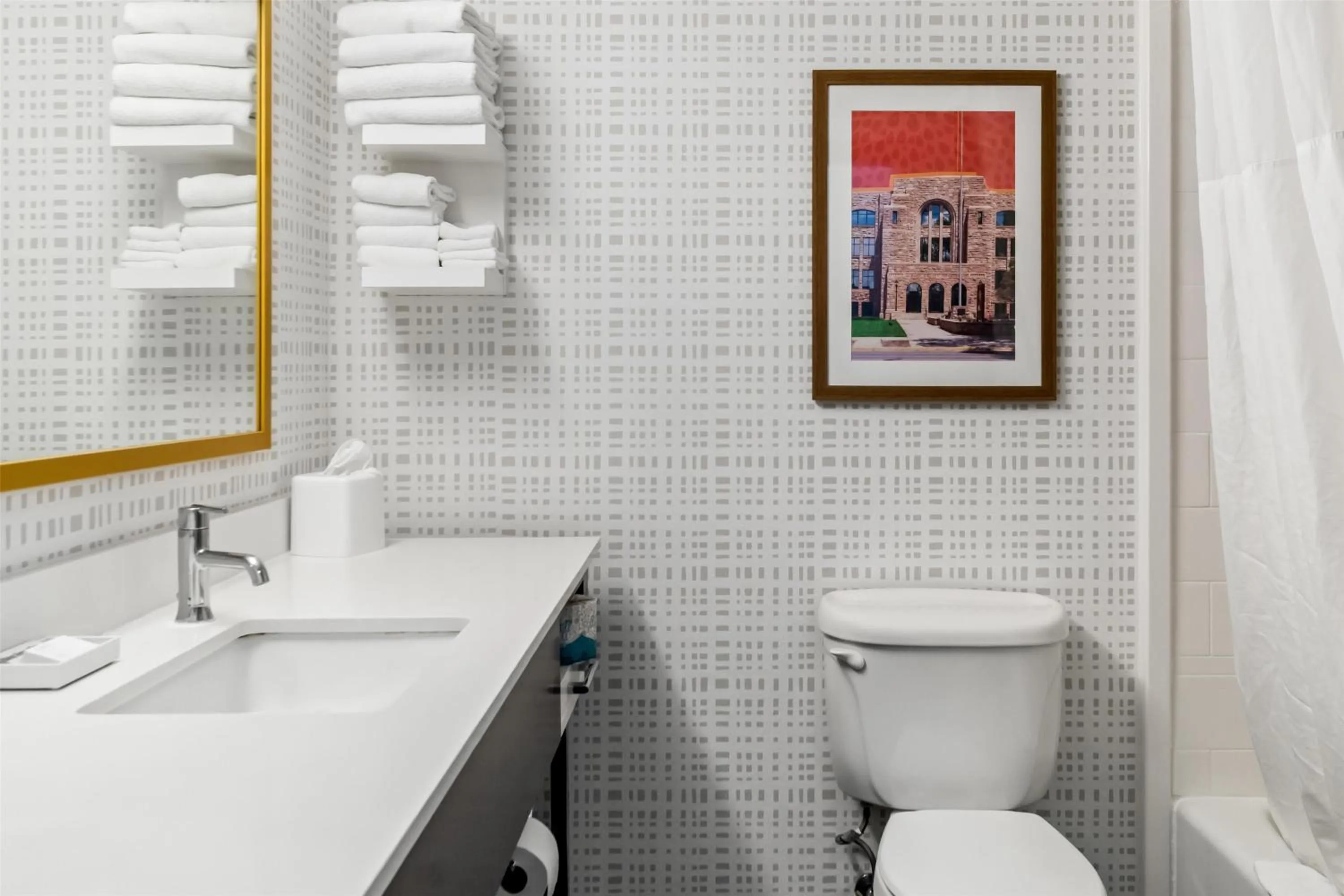 Bathroom in Hampton Inn Laramie