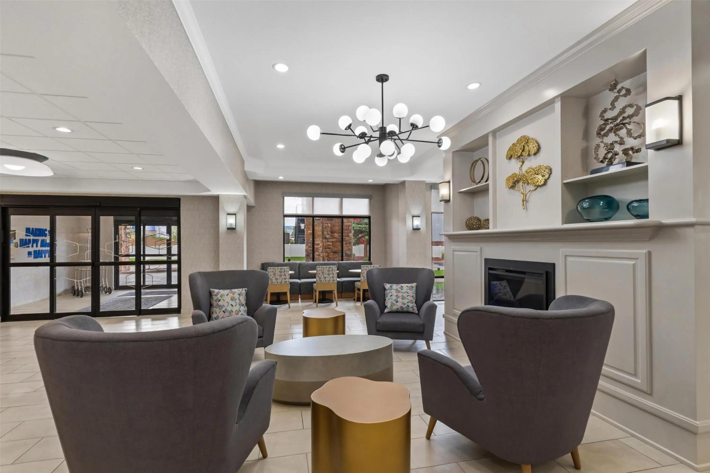 Lobby or reception in Hampton Inn Laramie