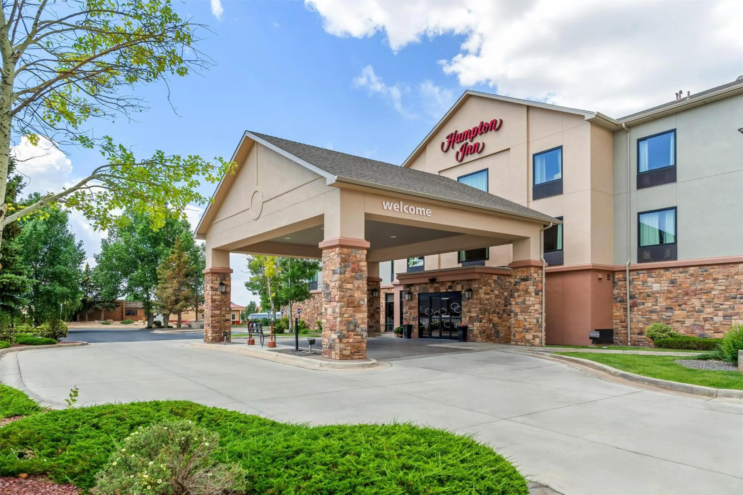 Property building in Hampton Inn Laramie