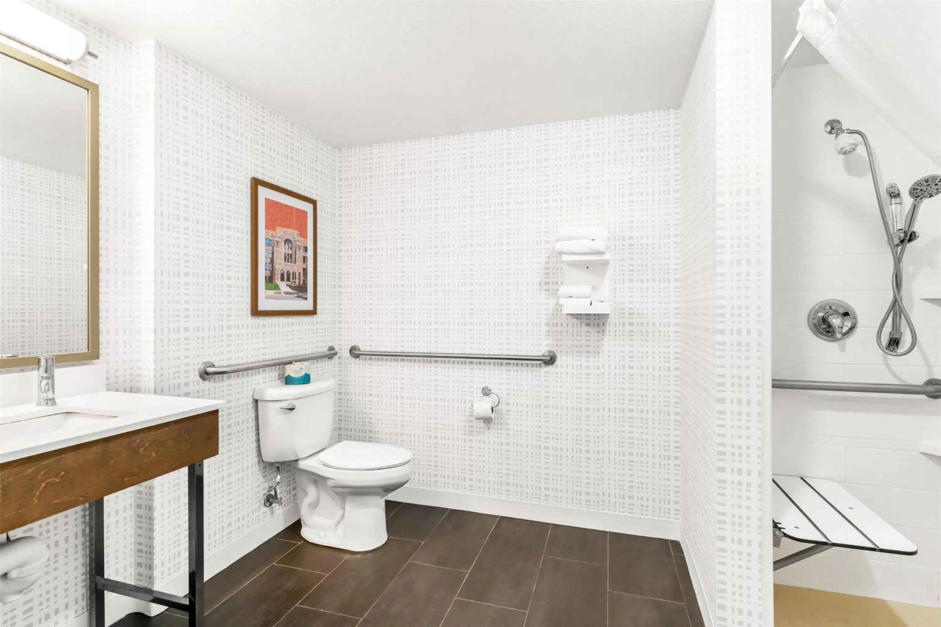 Bathroom in Hampton Inn Laramie