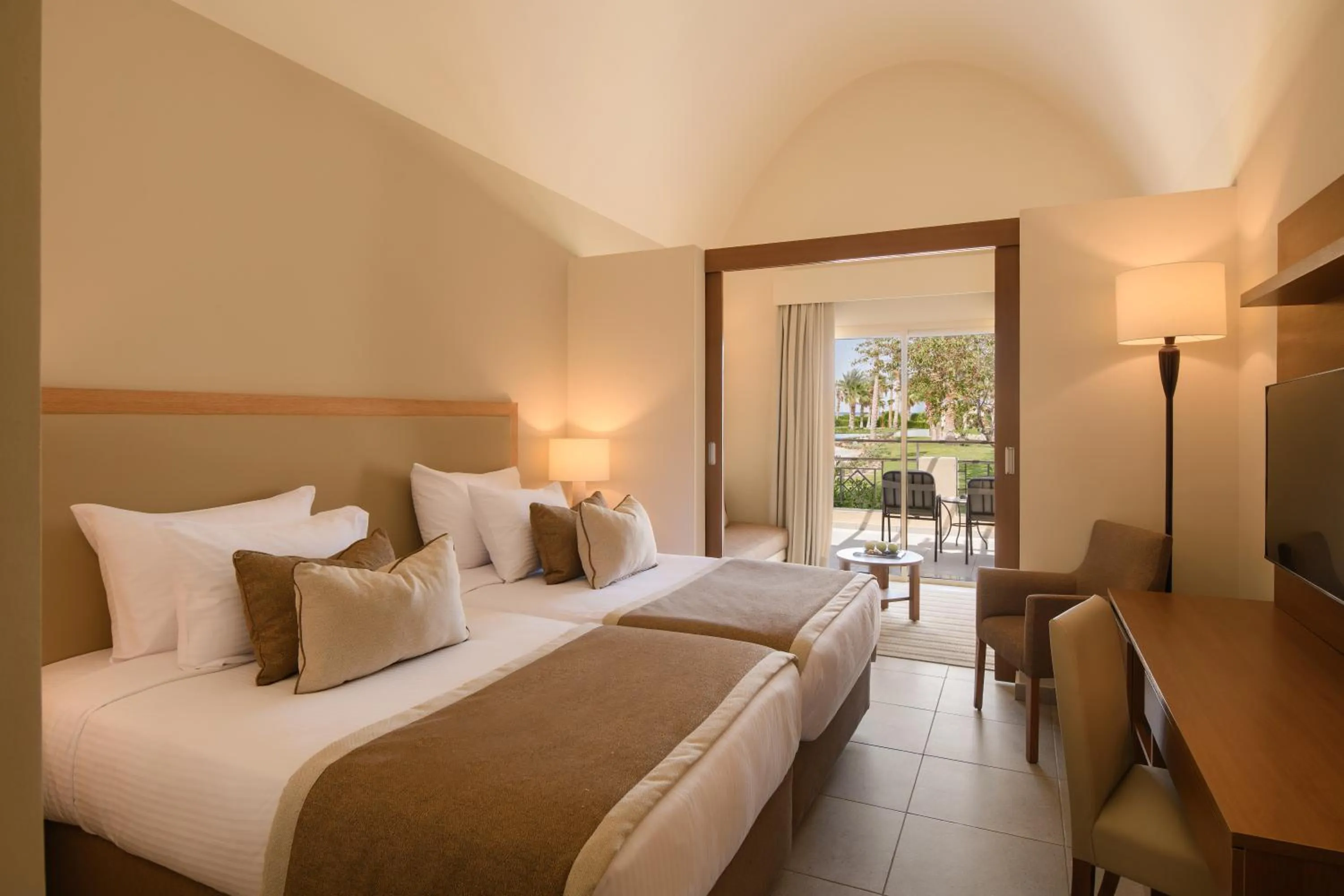 Bedroom, Bed in Magic World Sharm - Club by Jaz