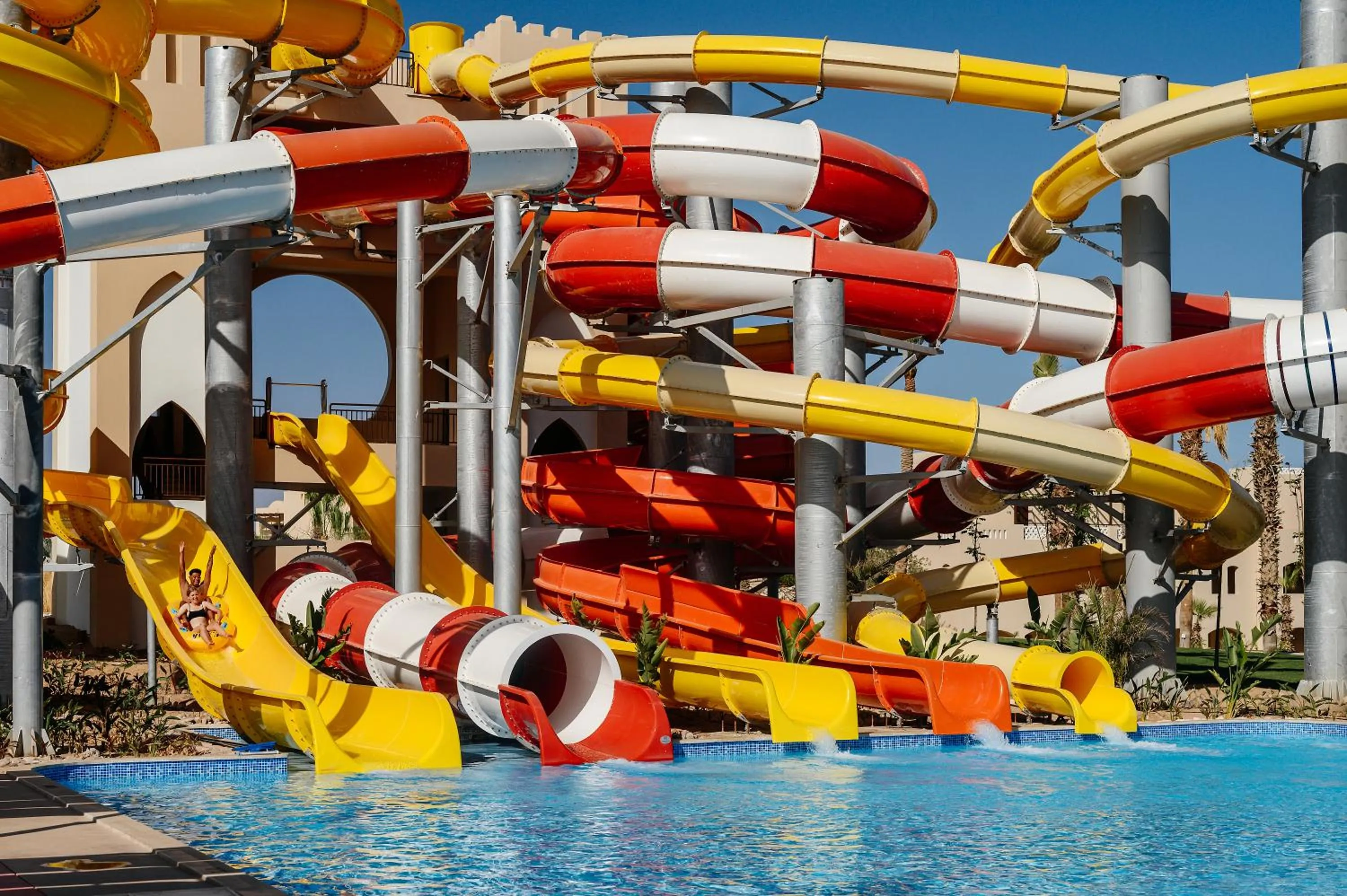 Aqua park in Magic World Sharm - Club by Jaz