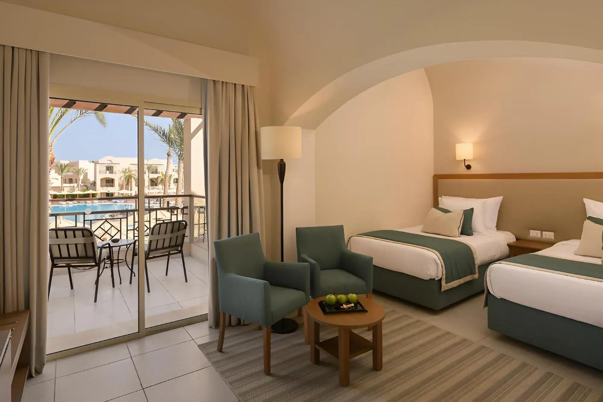 Bedroom, Bed in Magic World Sharm - Club by Jaz Bedroom, Bed in Magic World Sharm - Club by Jaz