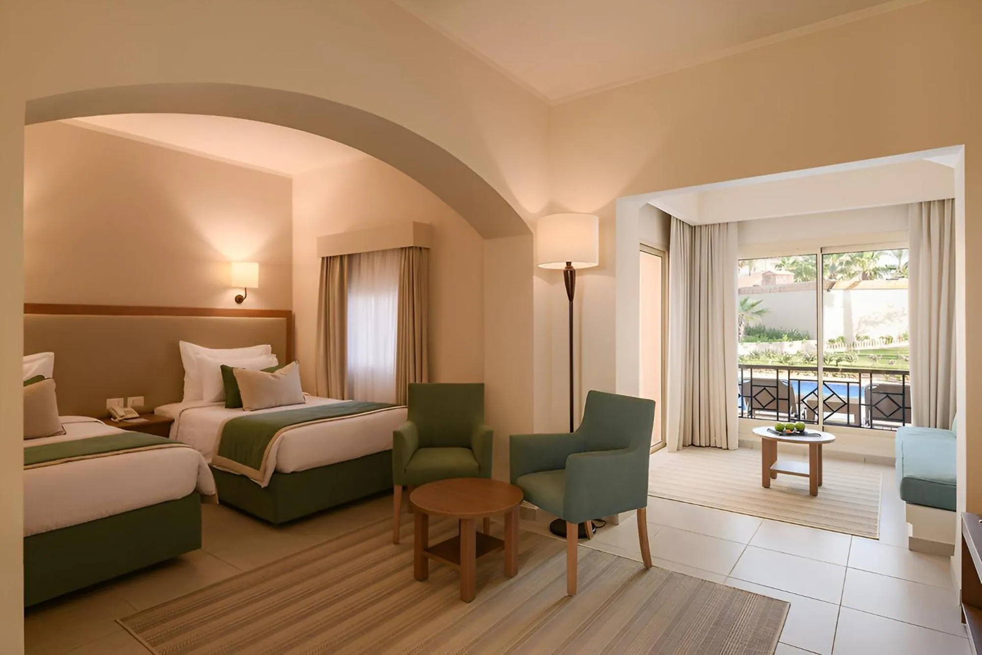 Bed in Magic World Sharm - Club by Jaz