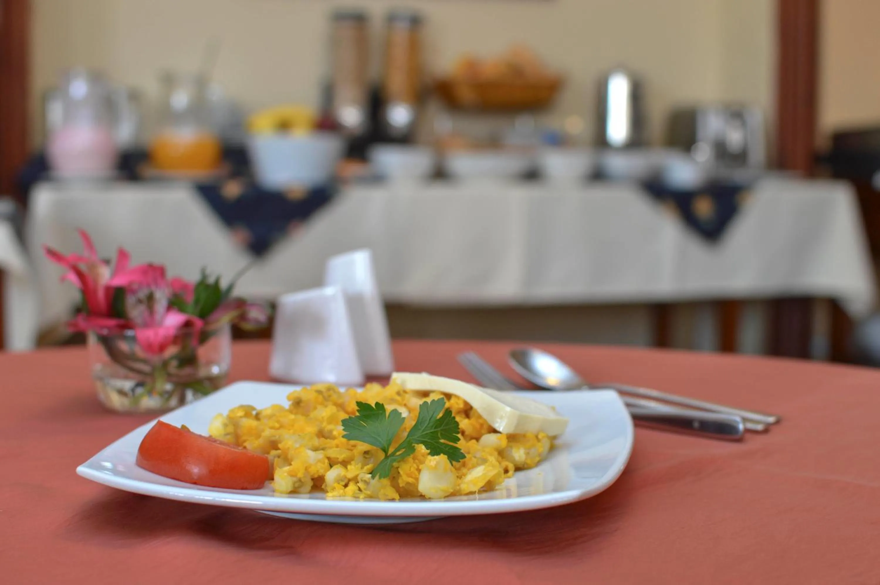 Food in Hotel La Casona