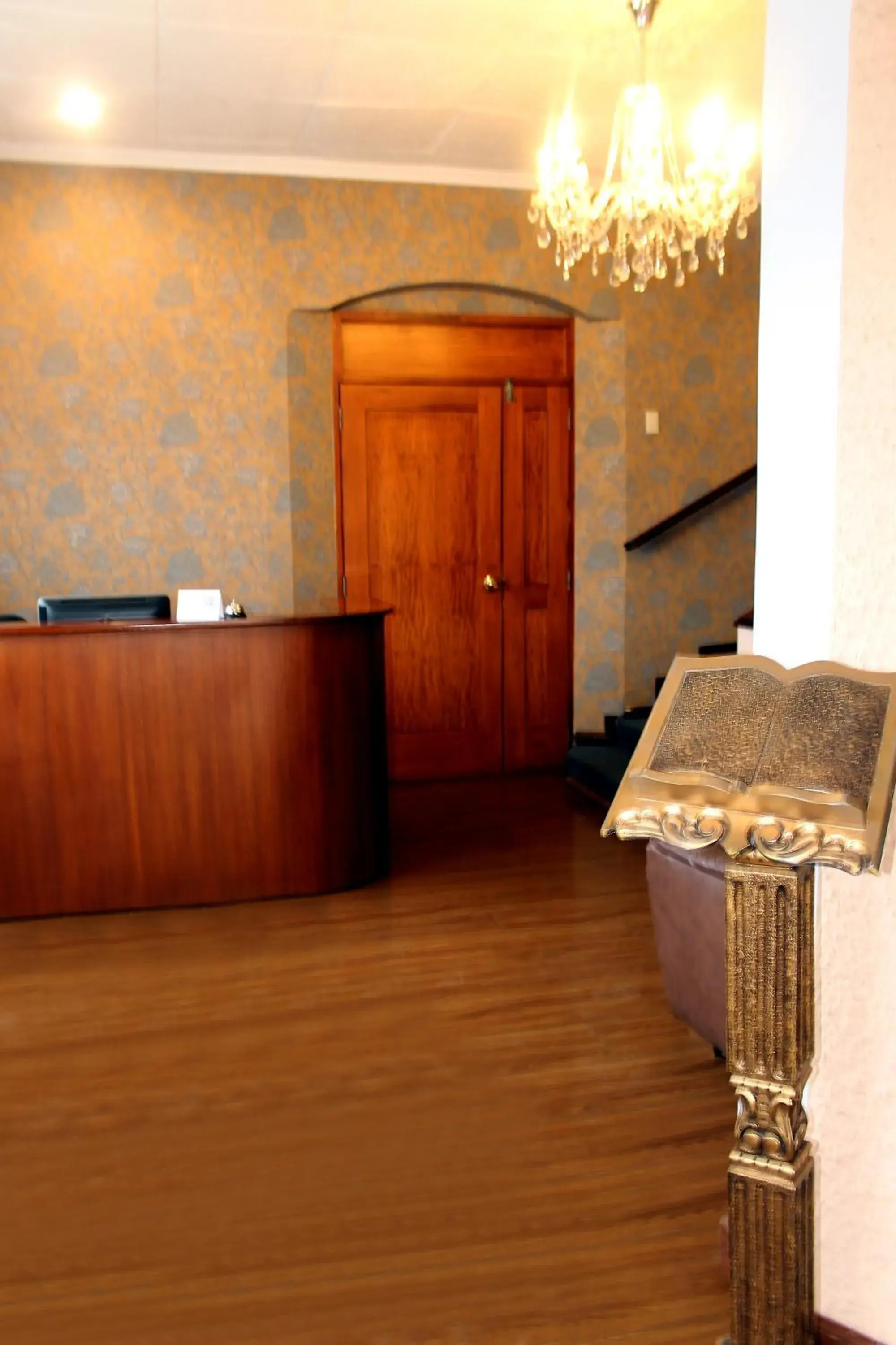 Lobby or reception in Hotel La Casona Lobby or reception in Hotel La Casona