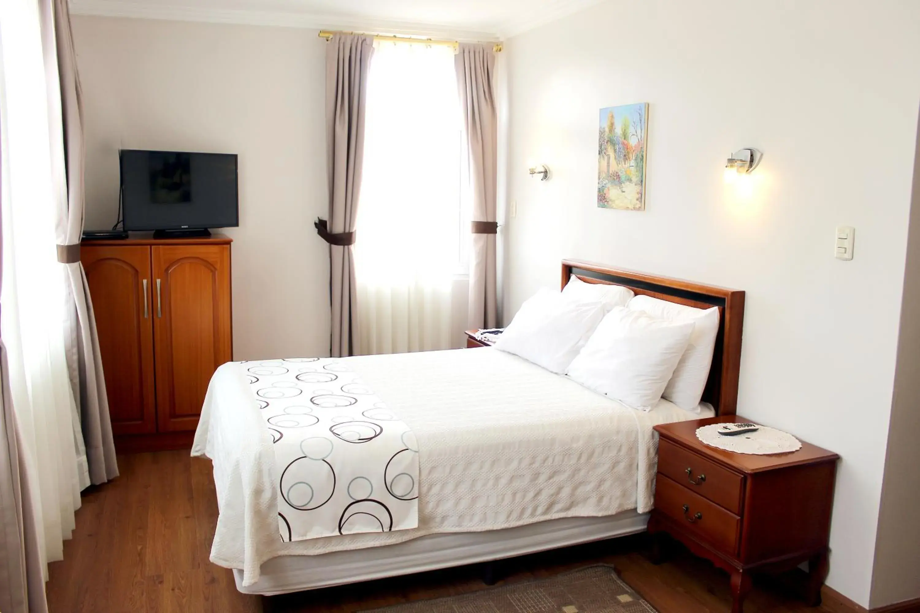 Bed in Hotel La Casona Bed in Hotel La Casona