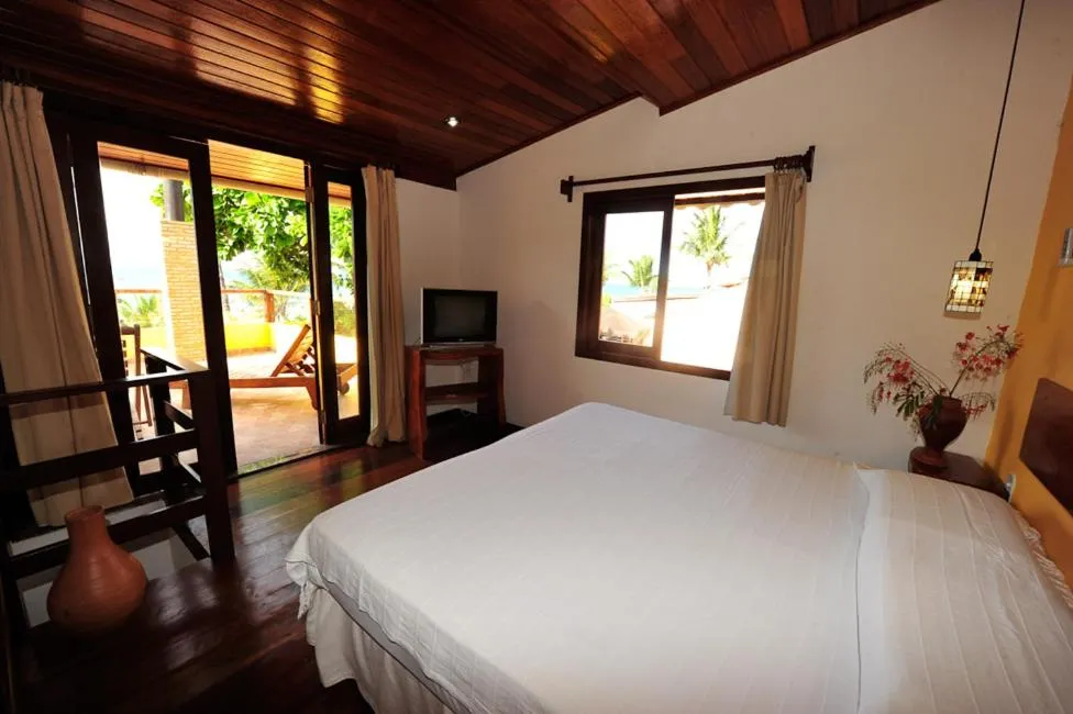 Bedroom, Bed in Pousada Funny