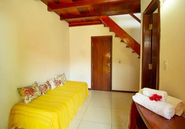 Bed in Pousada Funny