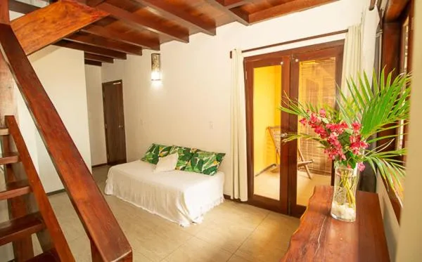 Bed in Pousada Funny