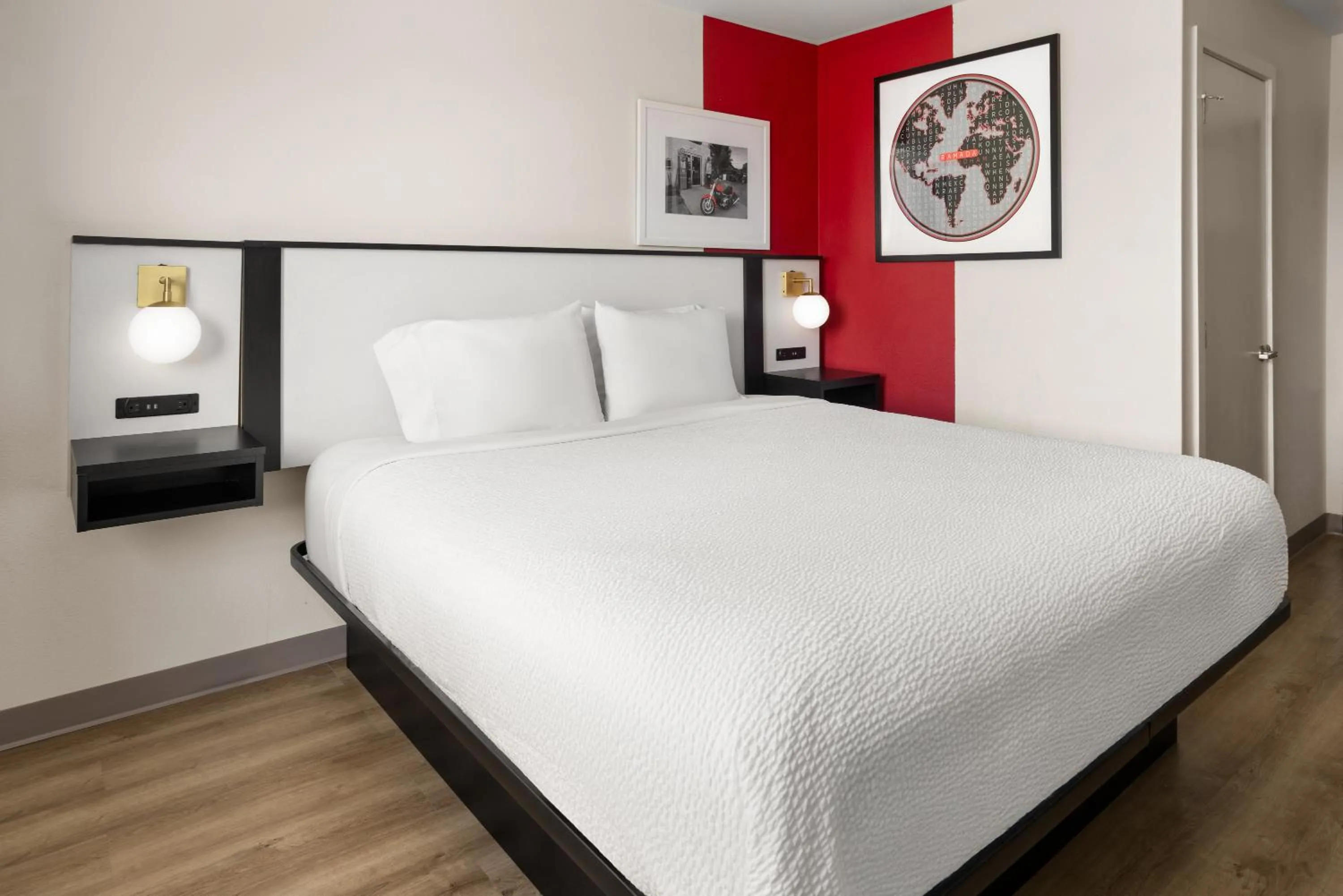 Bed in Ramada by Wyndham York Harrisburg Hershey