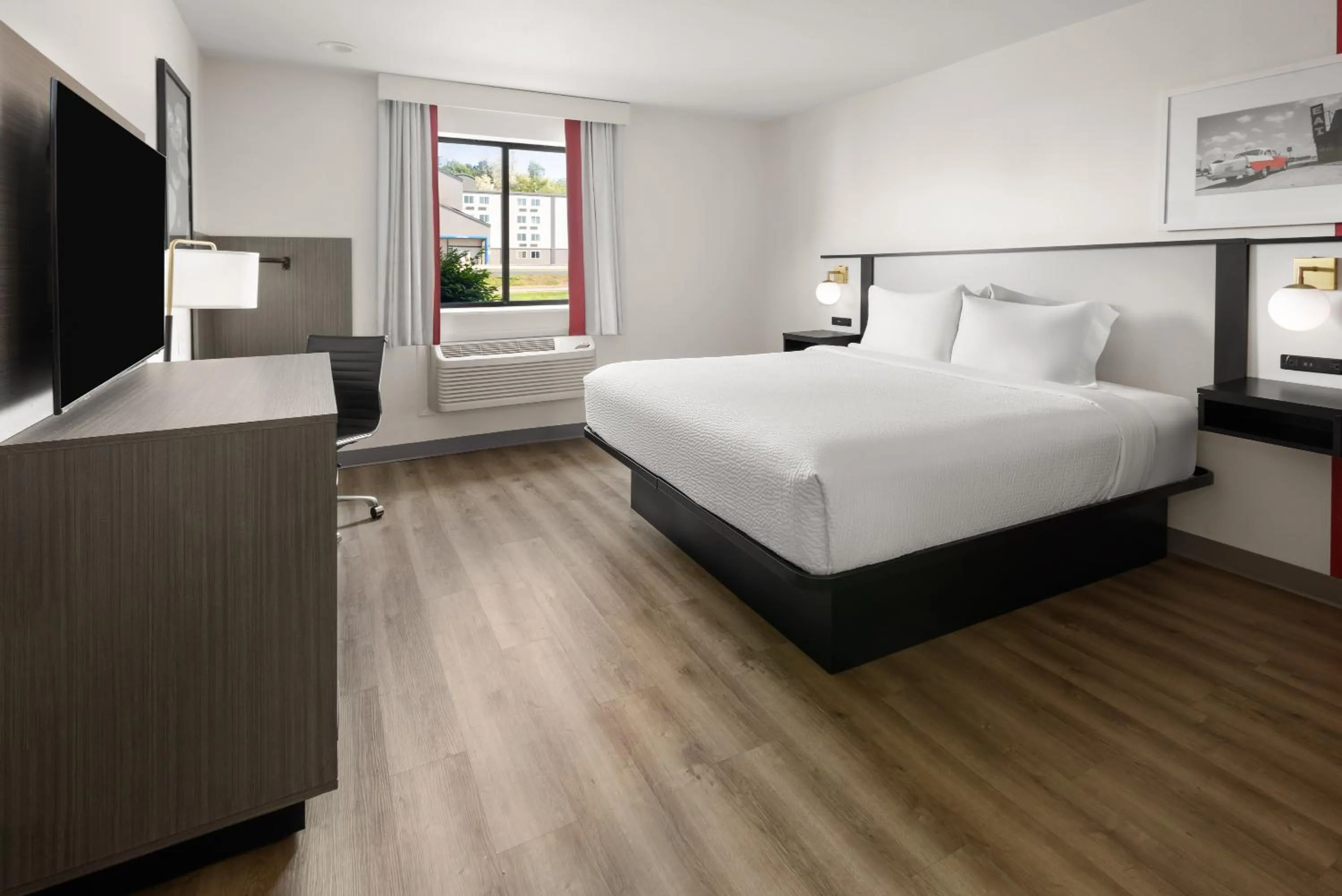 Bed in Ramada by Wyndham York Harrisburg Hershey