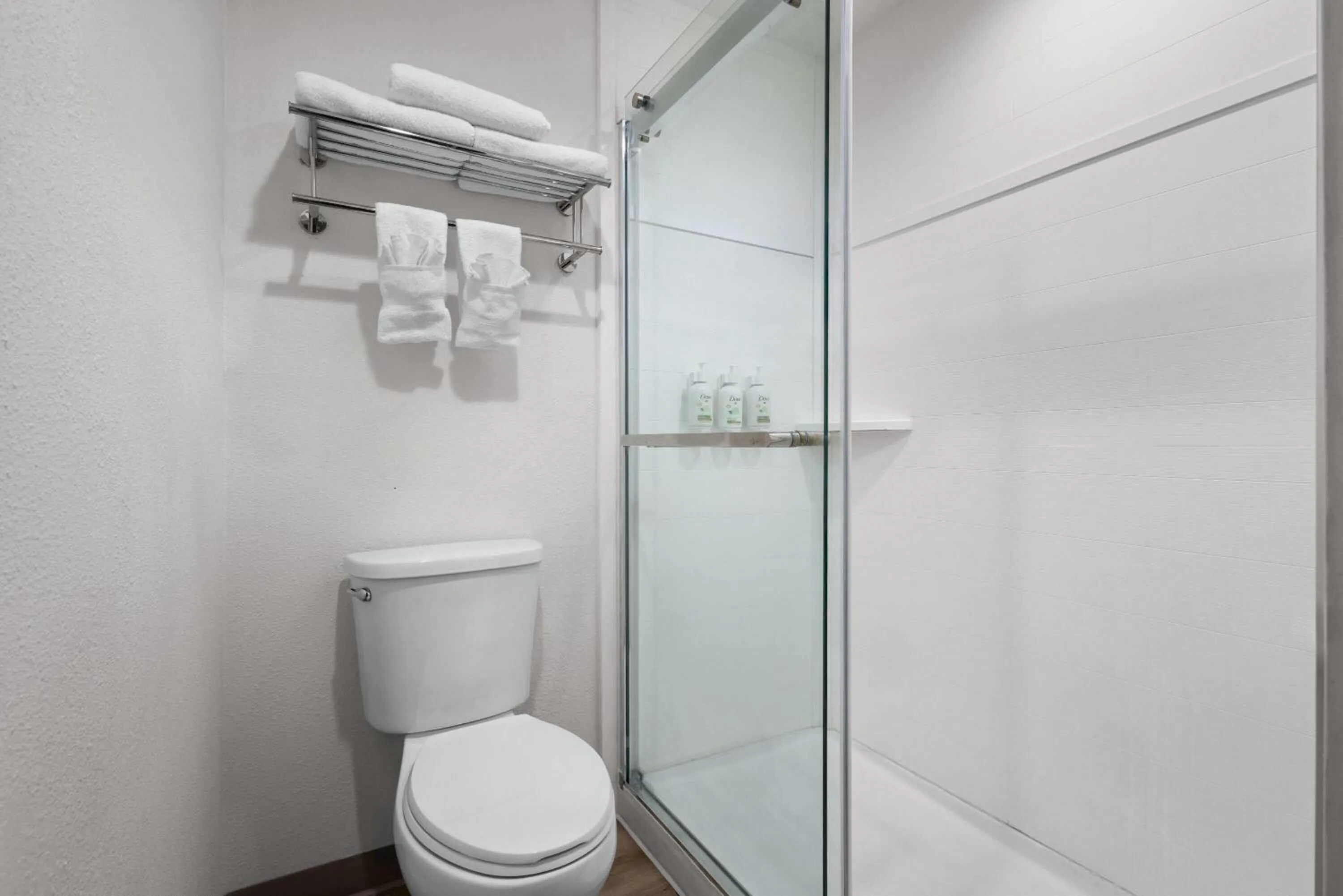 Bathroom in Ramada by Wyndham York Harrisburg Hershey